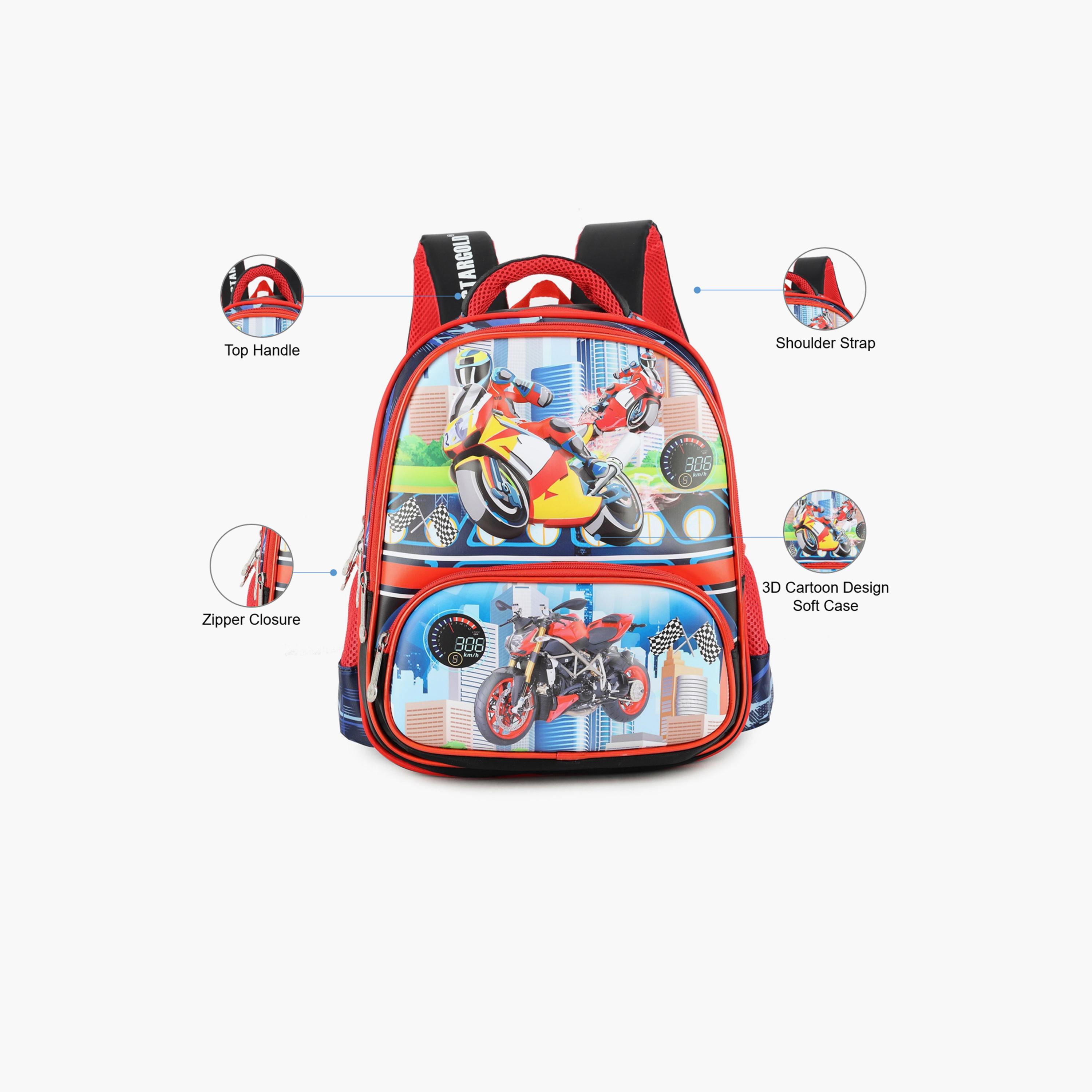 Stargold 14 Inches Backpack, Polyester, Adjustable Strap-school-bagsandbackpacks-backpacks-image-3