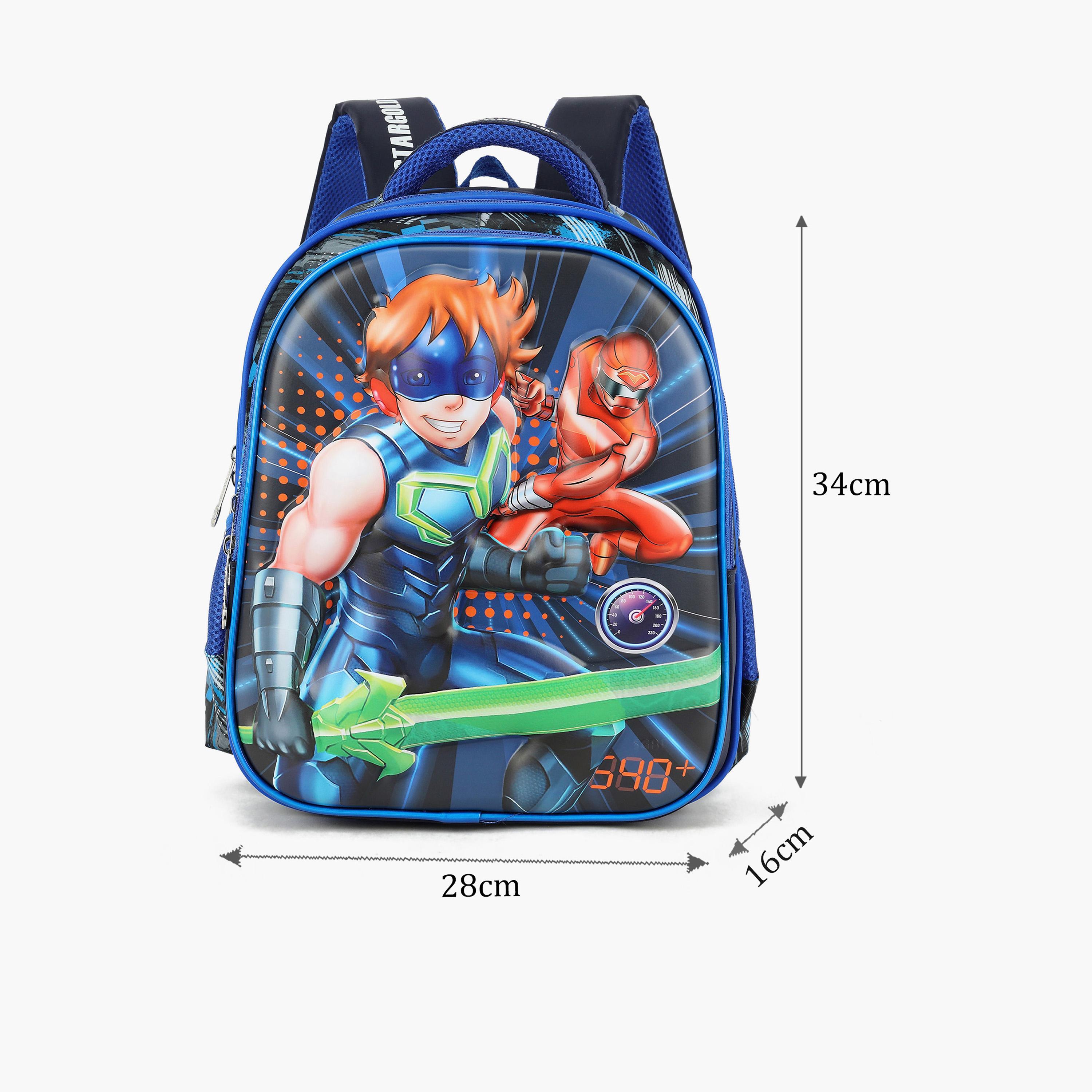 Stargold 14 Inches Backpack, Polyester, Adjustable Strap-school-bagsandbackpacks-backpacks-image-2