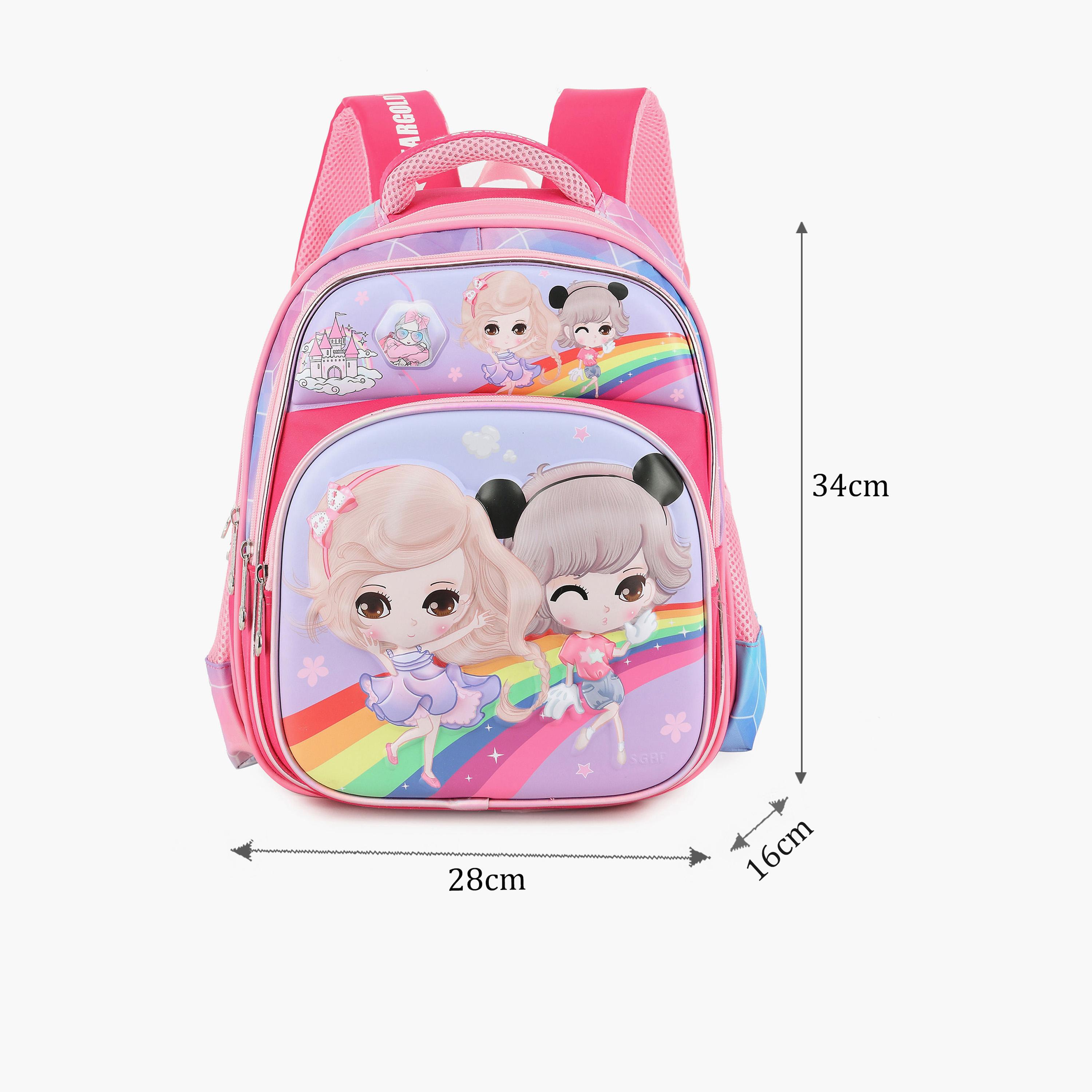 Stargold 14 Inches Backpack, Polyester, Adjustable Strap-school-bagsandbackpacks-backpacks-image-2