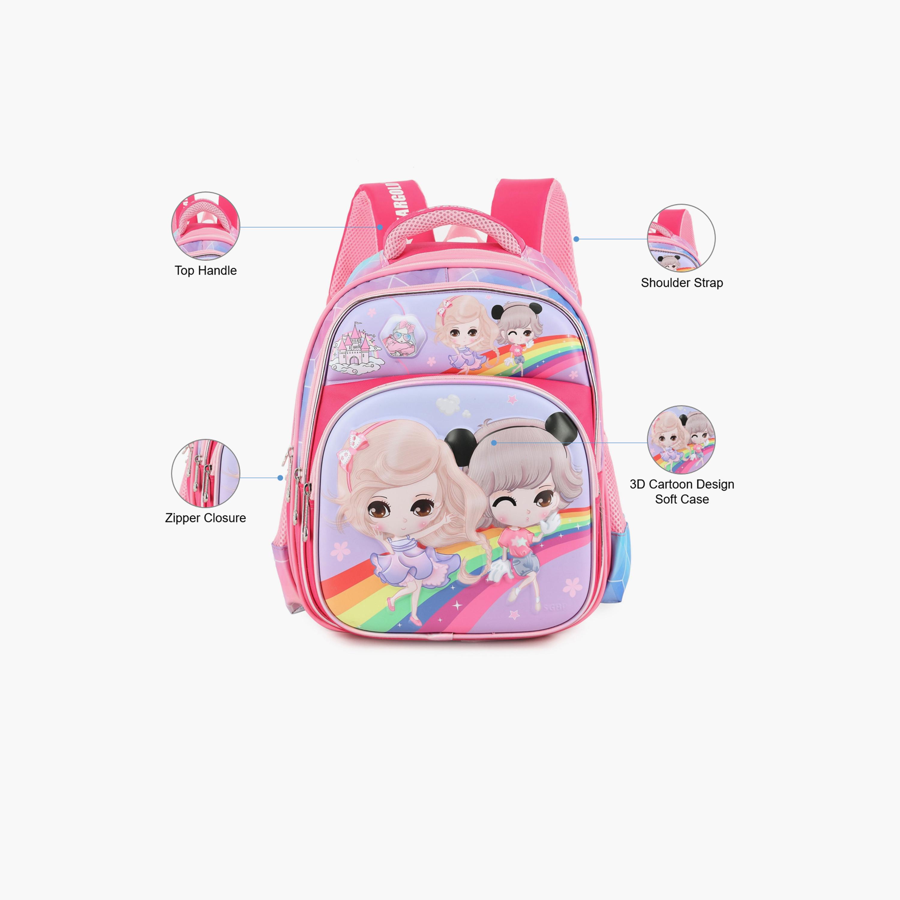 Stargold 14 Inches Backpack, Polyester, Adjustable Strap-school-bagsandbackpacks-backpacks-image-3