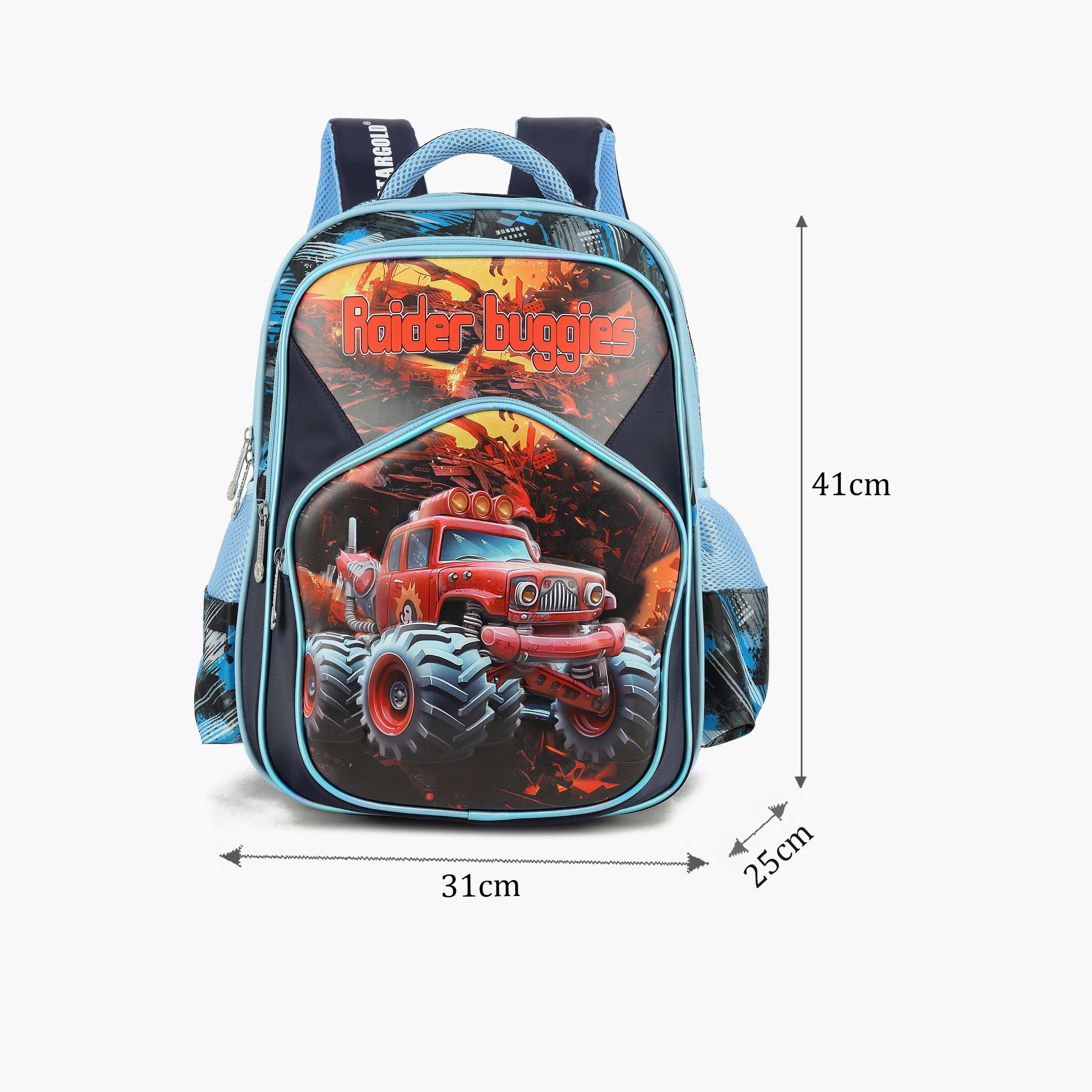 Stargold 16 Inches Backpack, Polyester, Adjustable Strap-school-bagsandbackpacks-backpacks-image-2