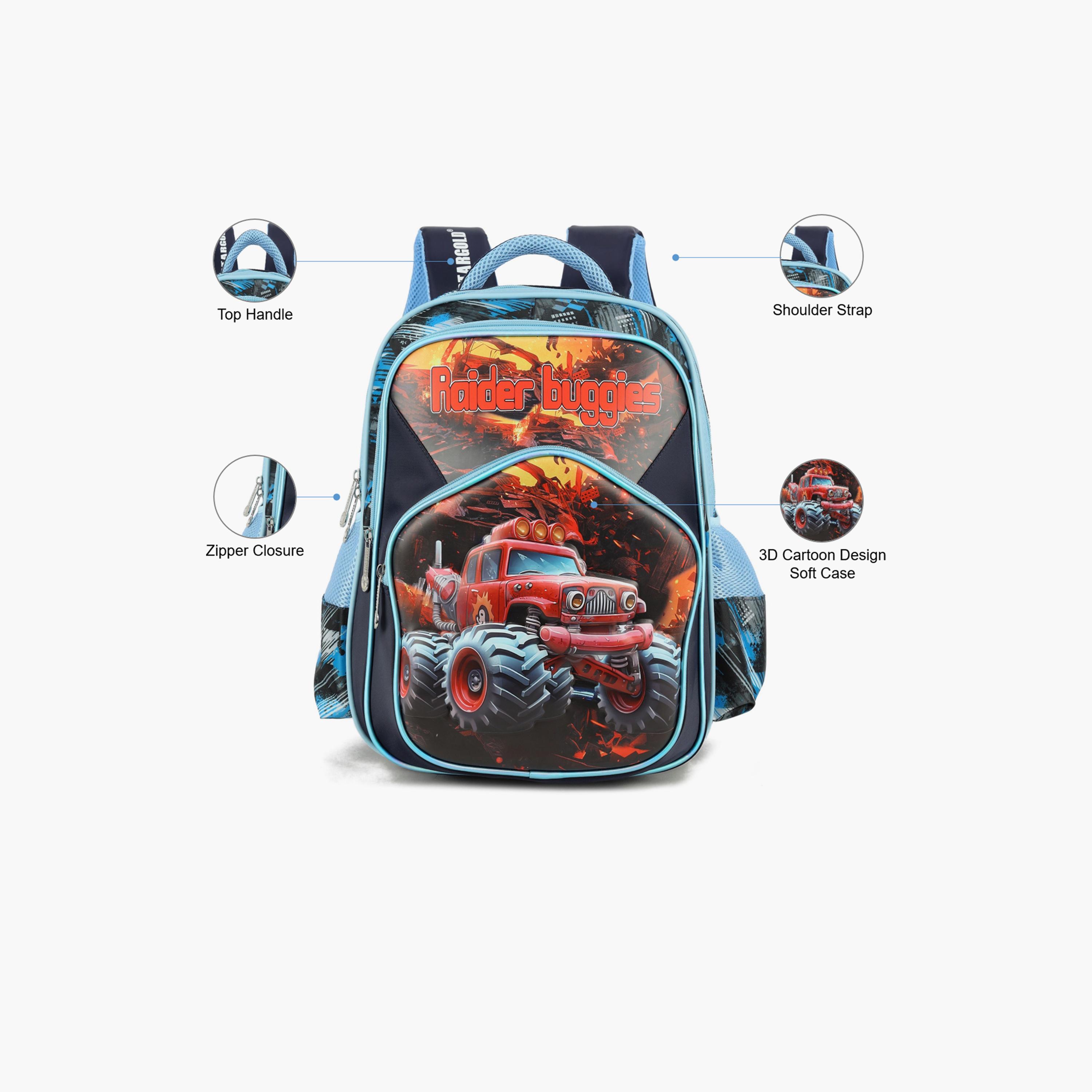 Stargold 16 Inches Backpack, Polyester, Adjustable Strap-school-bagsandbackpacks-backpacks-image-3