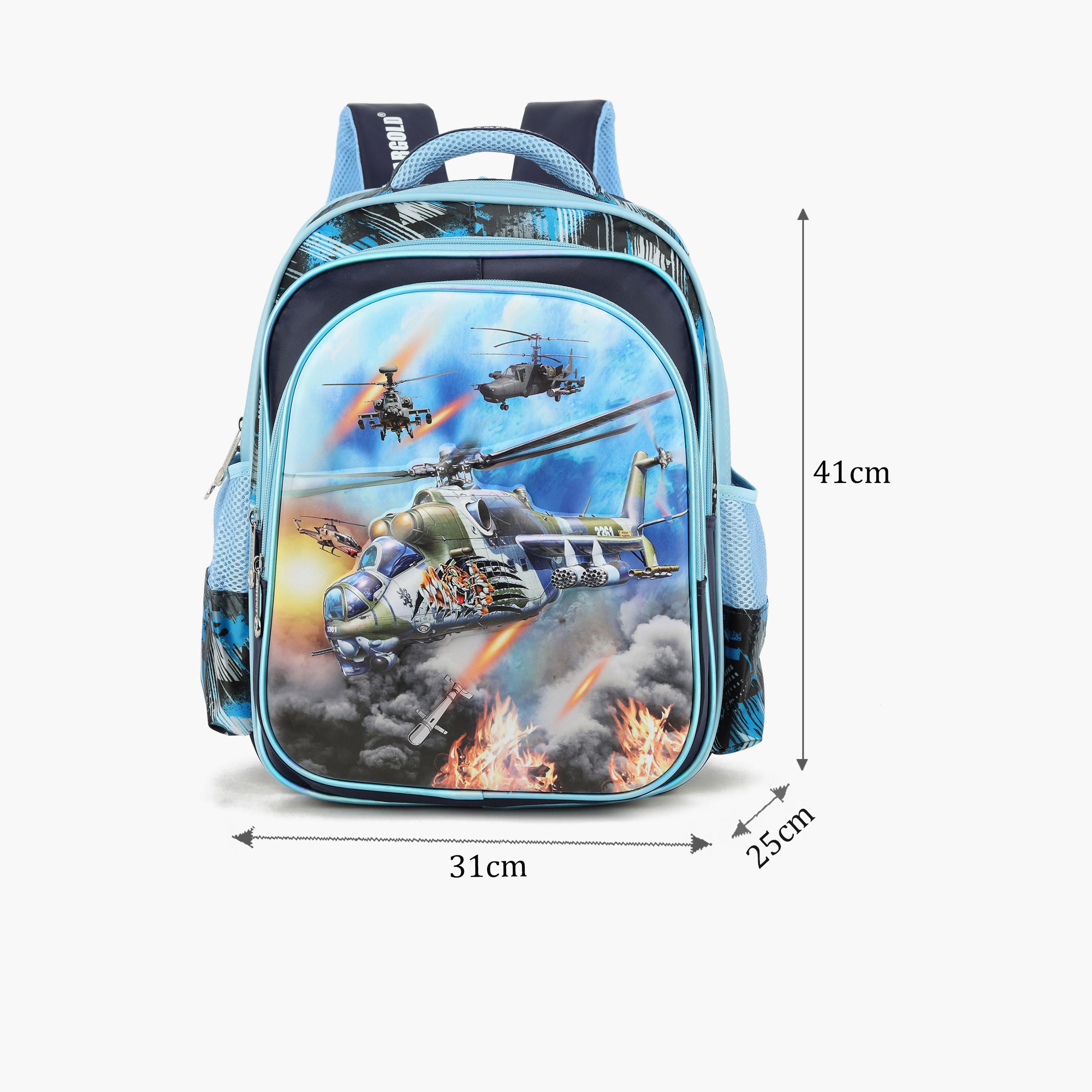 Stargold 16 Inches Backpack, Polyester, Adjustable Strap-school-bagsandbackpacks-backpacks-image-2