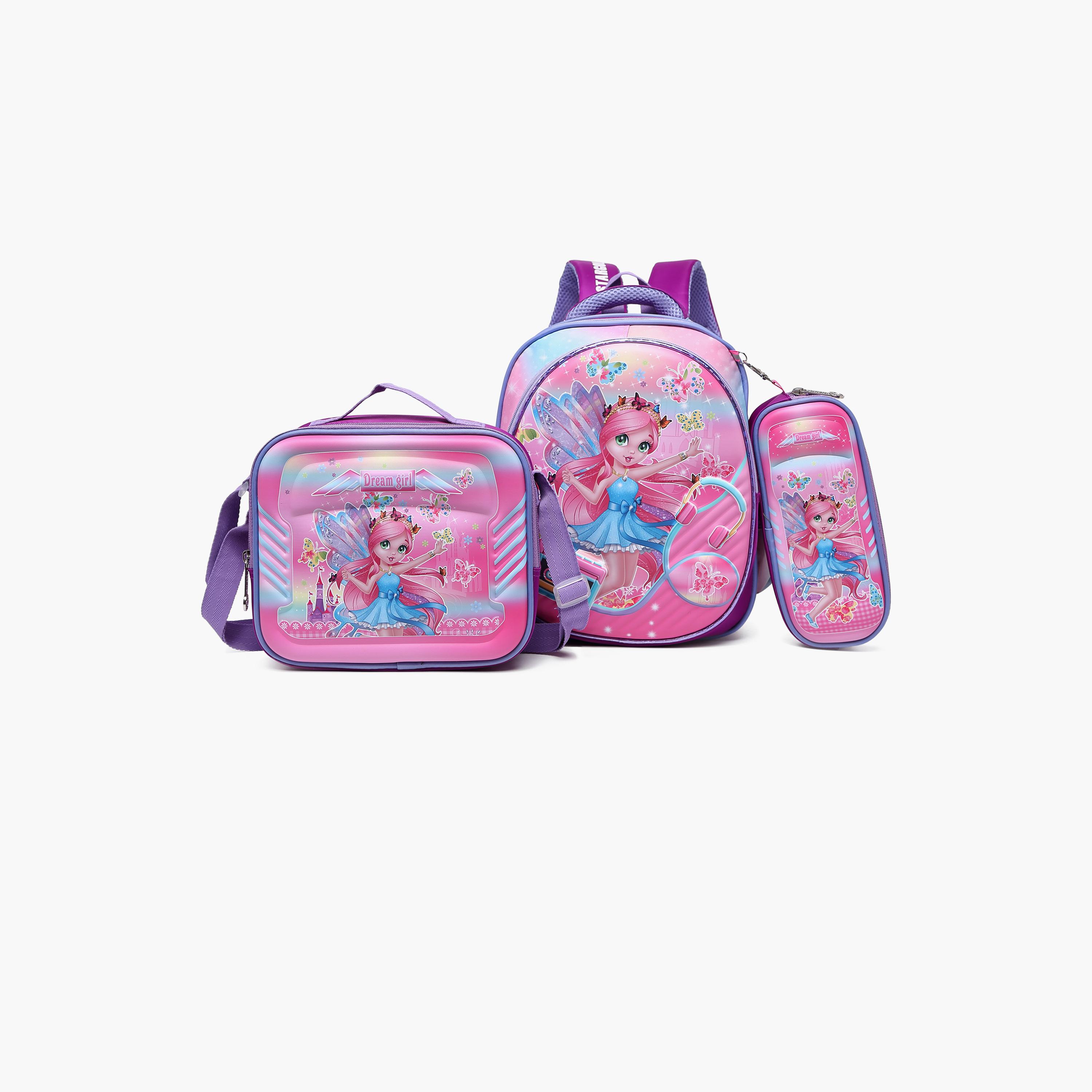 Stargold 12 Inches Backpack Sets, Polyester, Adjustable Strap-school-bagsandbackpacks-sets-image-1