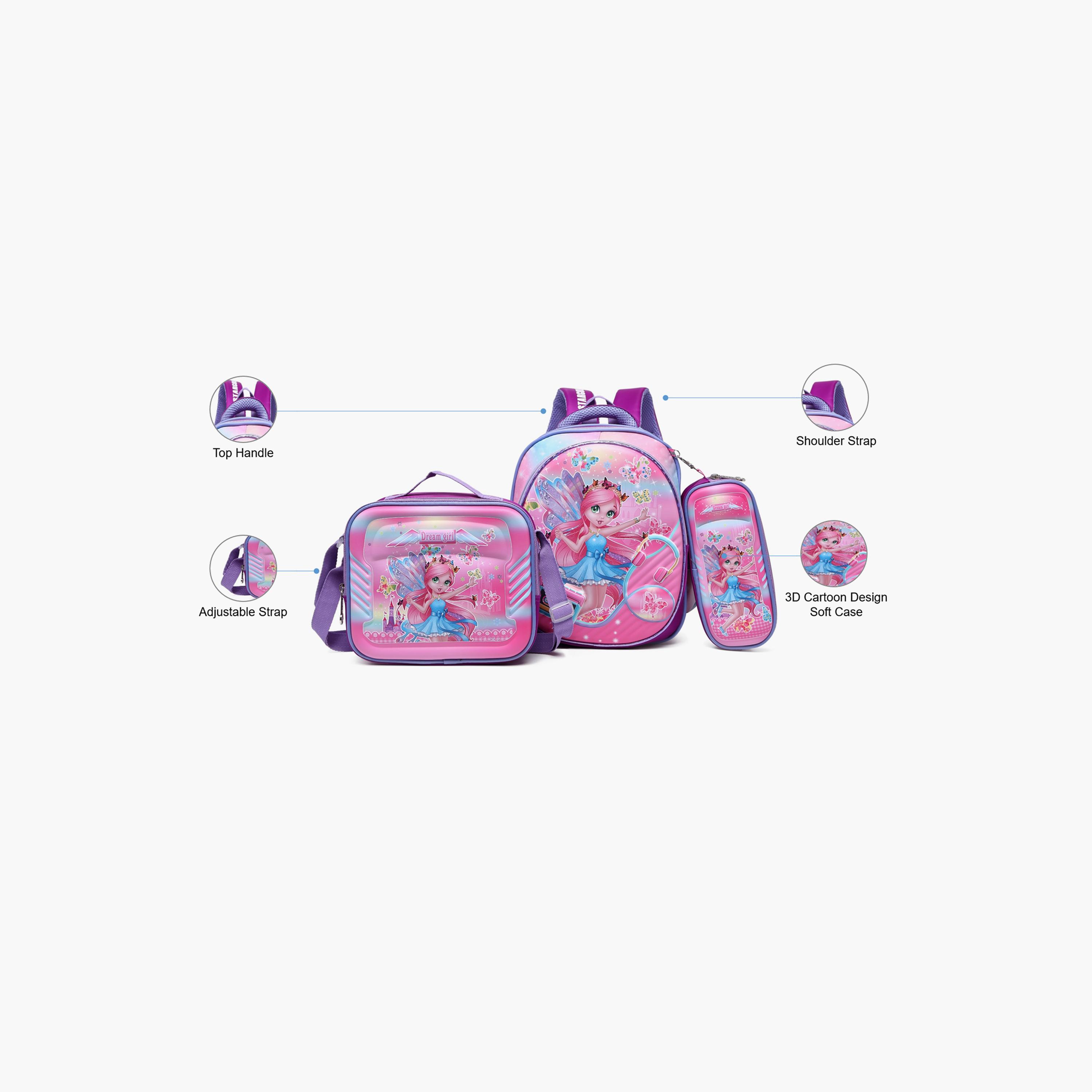 Stargold 12 Inches Backpack Sets, Polyester, Adjustable Strap-school-bagsandbackpacks-sets-image-2