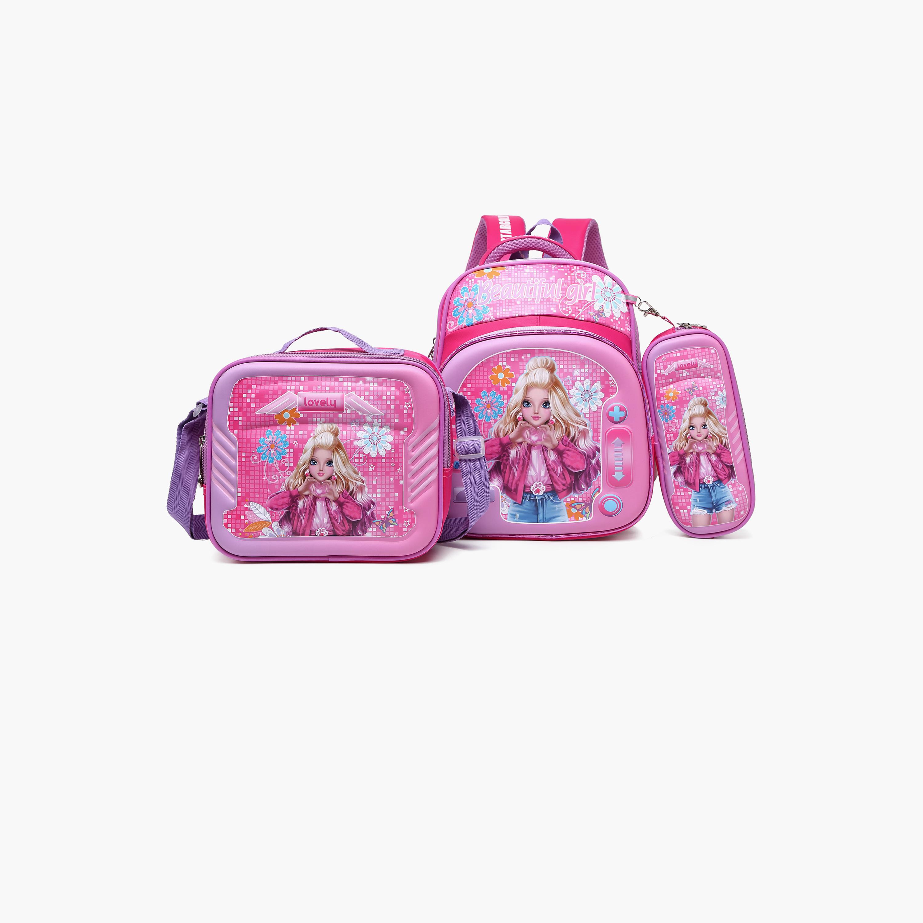 Stargold 12 Inches Backpack Sets, Polyester, Adjustable Strap-school-bagsandbackpacks-sets-image-1