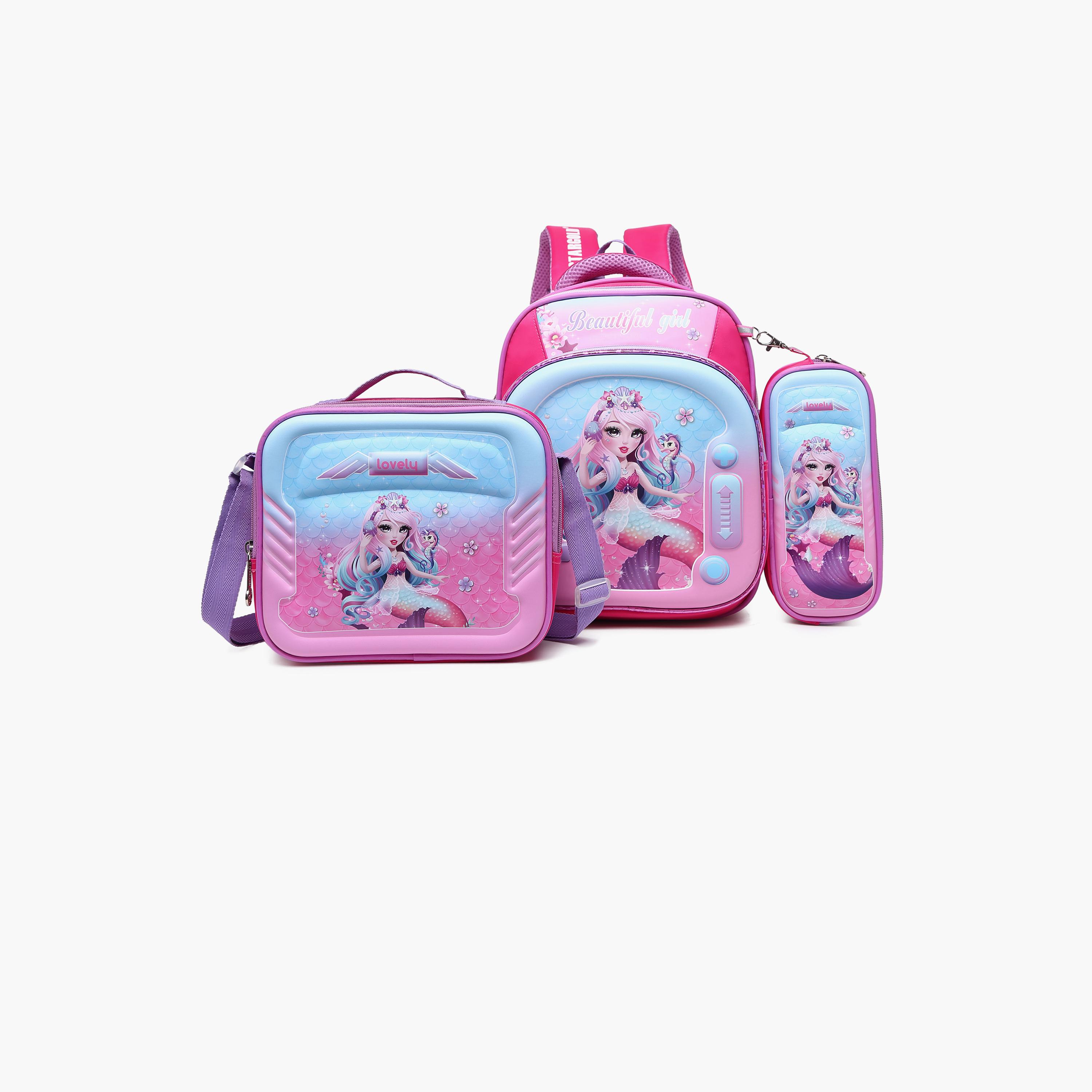 Stargold 12 Inches Backpack Sets, Polyester, Adjustable Strap-school-bagsandbackpacks-sets-image-1