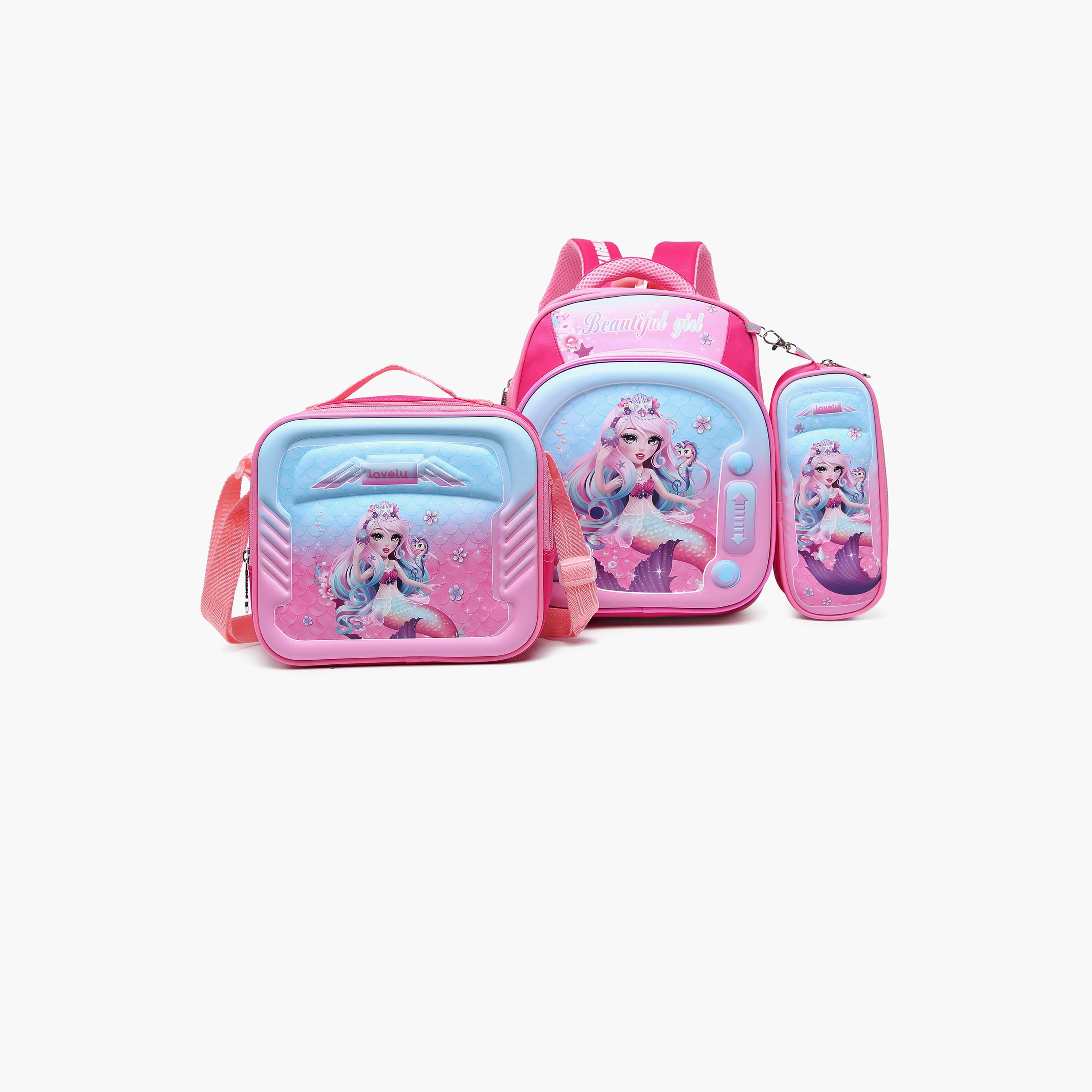 Stargold 12 Inches Backpack Sets, Polyester, Adjustable Strap-school-bagsandbackpacks-sets-image-1