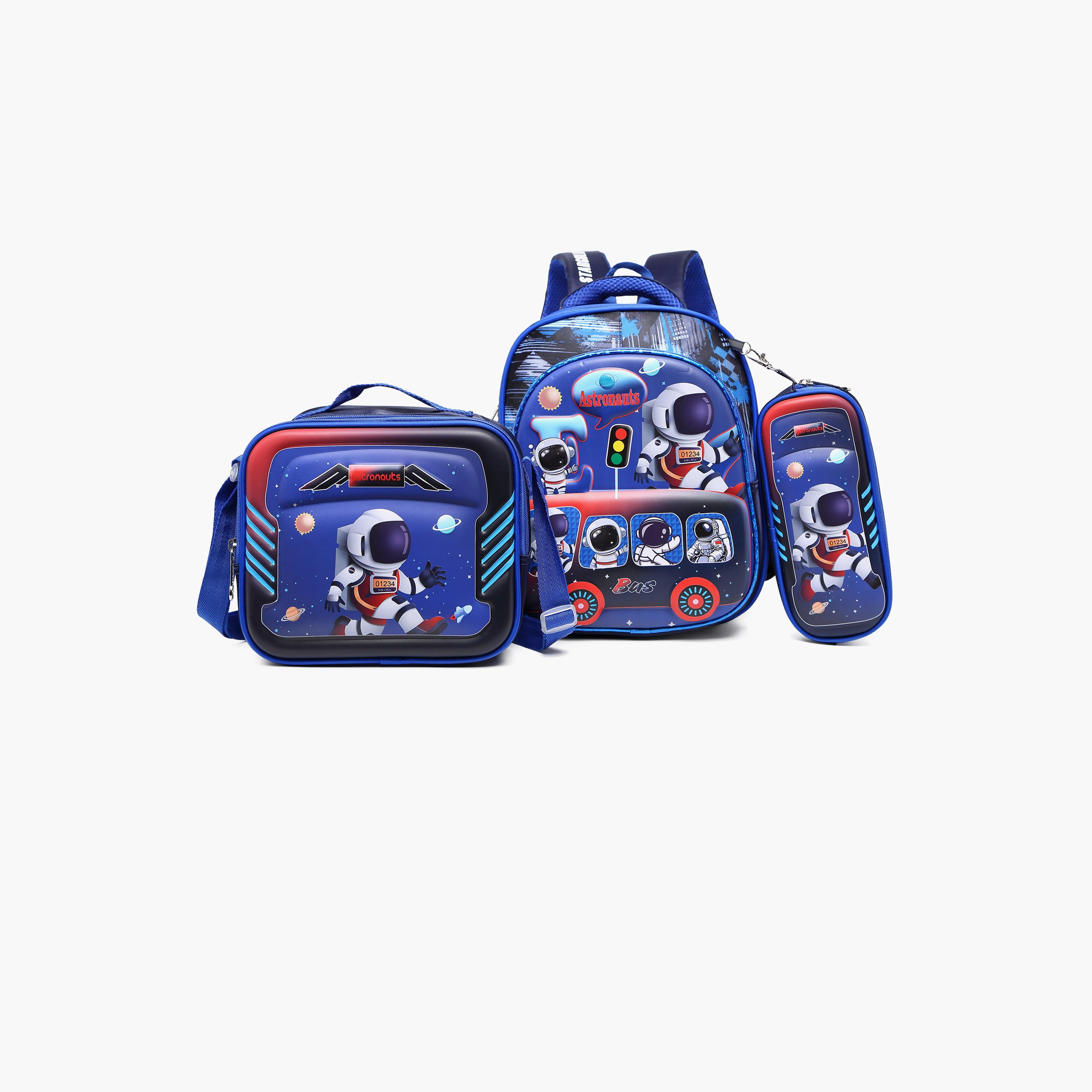 Stargold 12 Inches Backpack Sets, Polyester, Adjustable Strap-school-bagsandbackpacks-sets-image-1