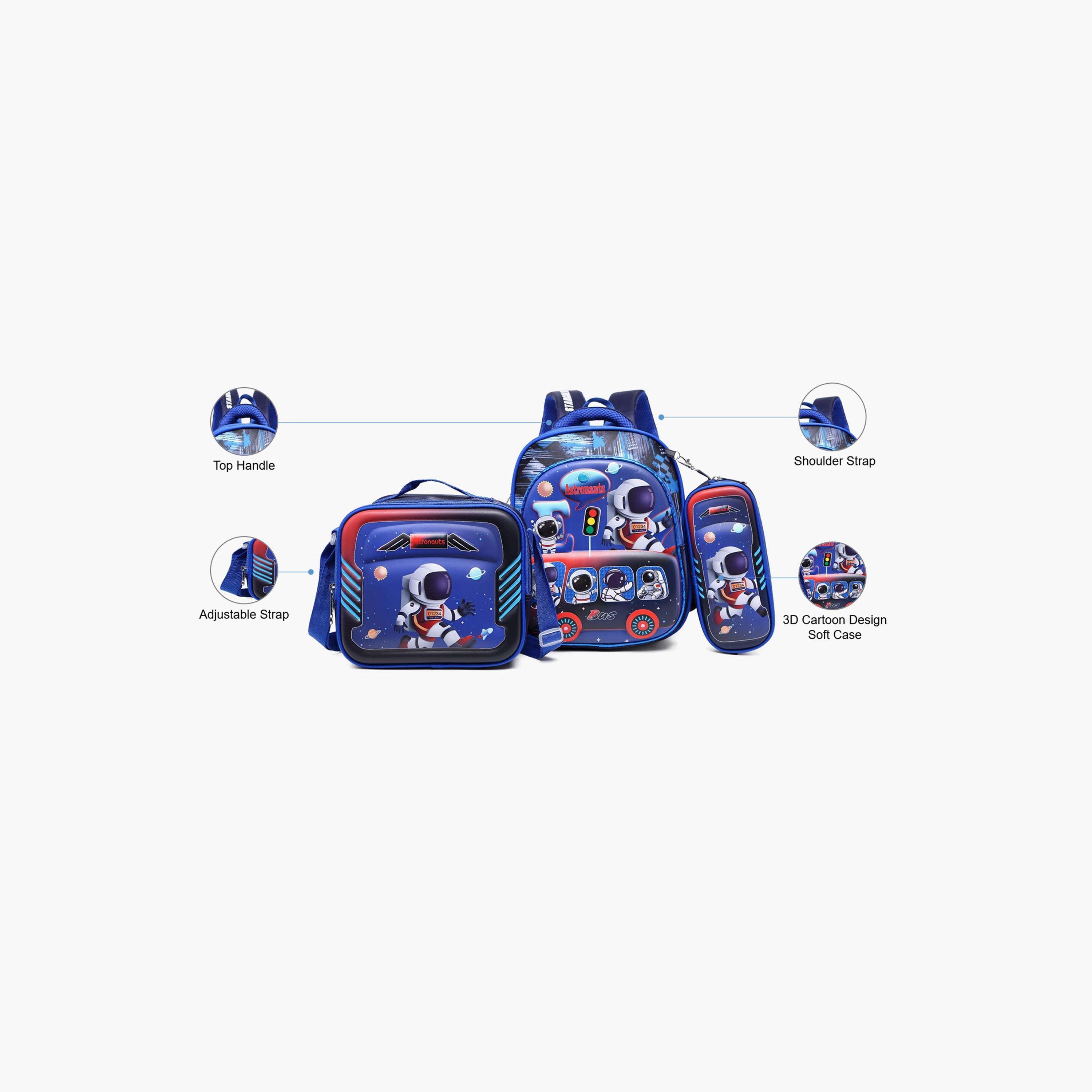 Stargold 12 Inches Backpack Sets, Polyester, Adjustable Strap-school-bagsandbackpacks-sets-image-2
