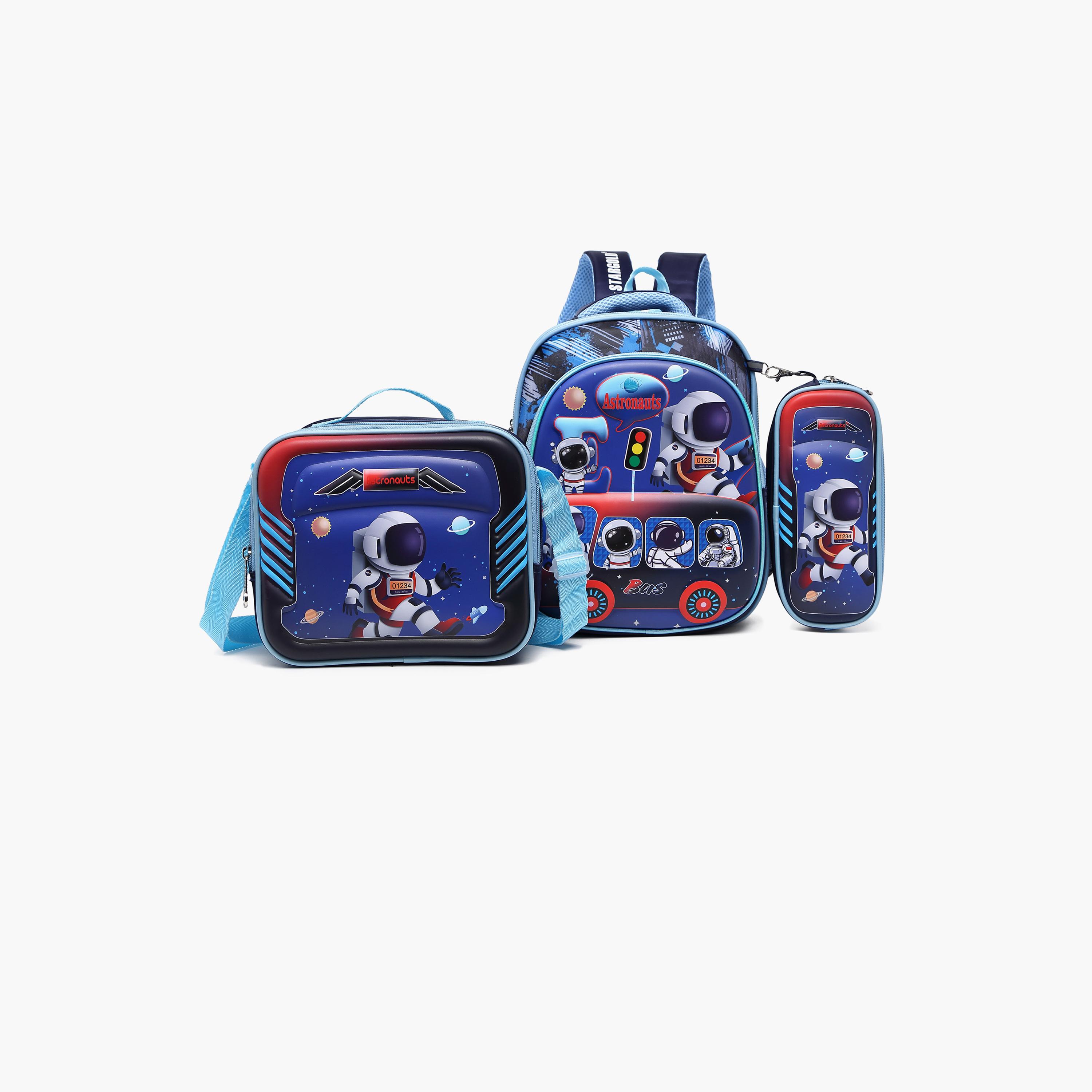 Stargold 12 Inches Backpack Sets, Polyester, Adjustable Strap-school-bagsandbackpacks-sets-image-1