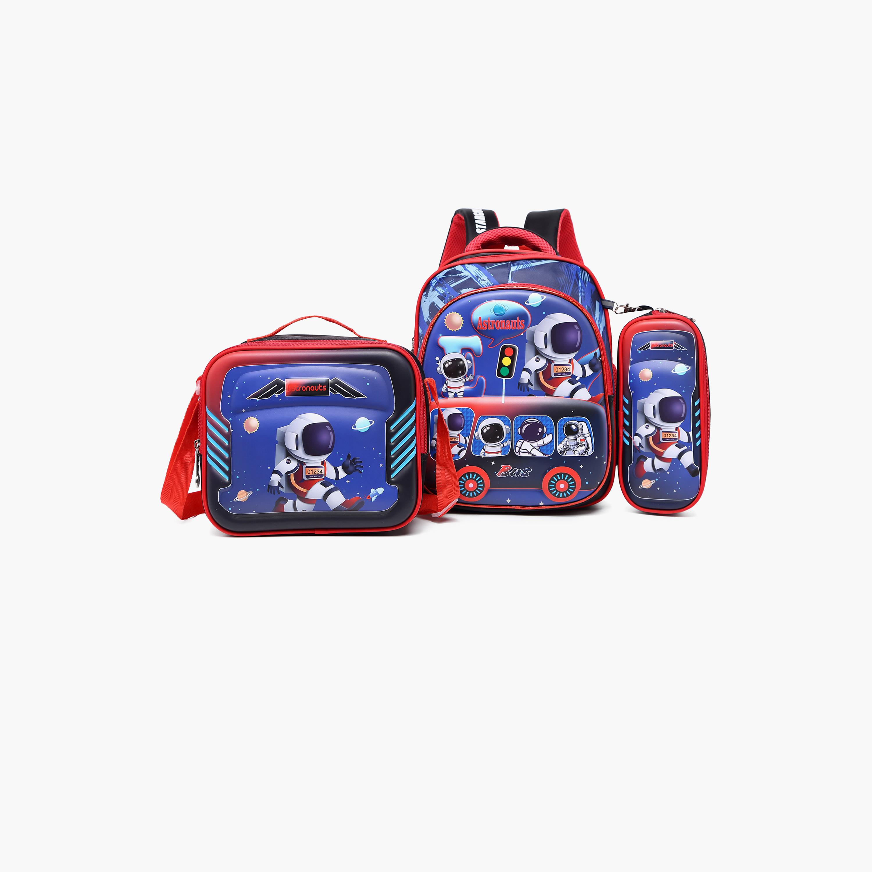 Stargold 12 Inches Backpack Sets, Polyester, Adjustable Strap-school-bagsandbackpacks-sets-image-1