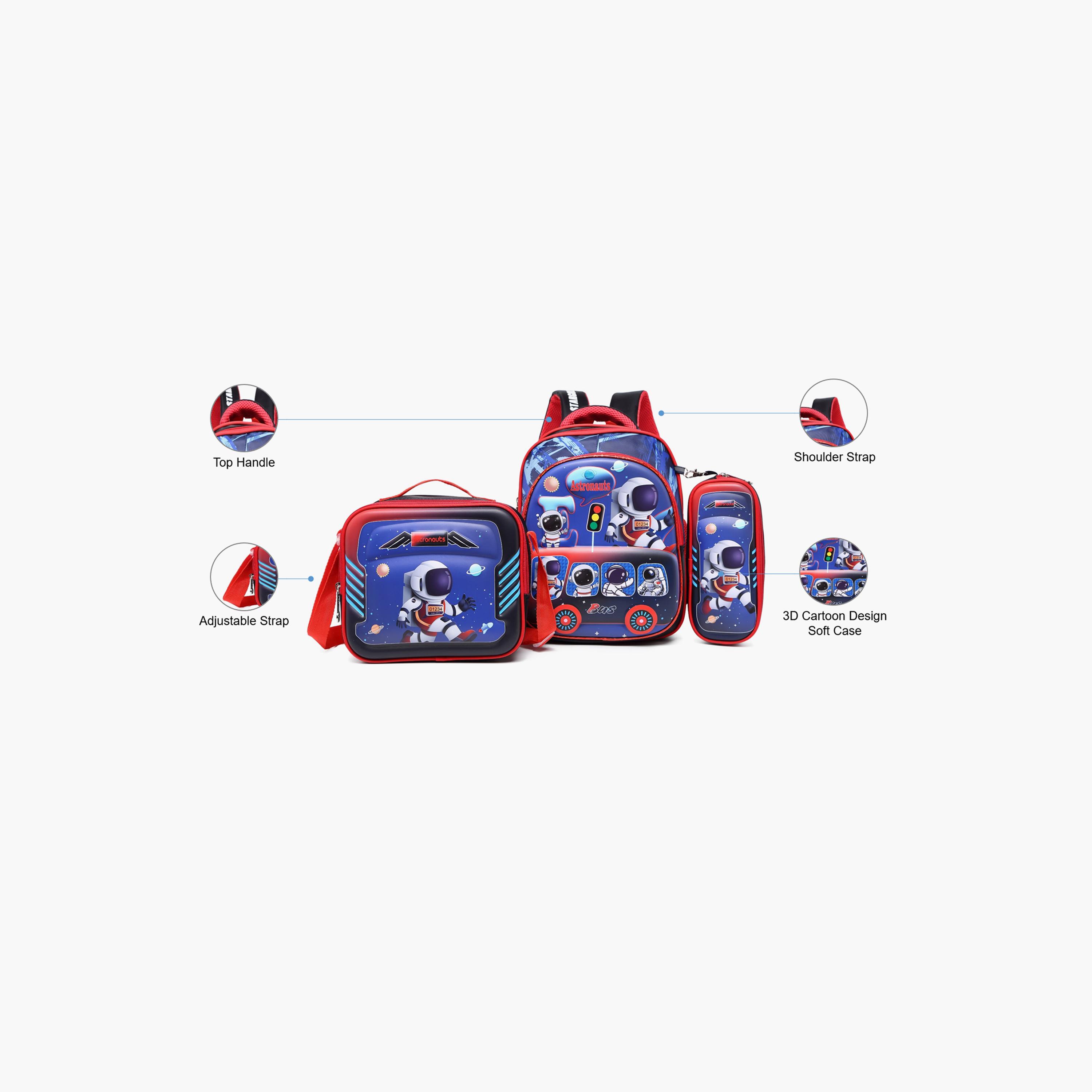 Stargold 12 Inches Backpack Sets, Polyester, Adjustable Strap-school-bagsandbackpacks-sets-image-2