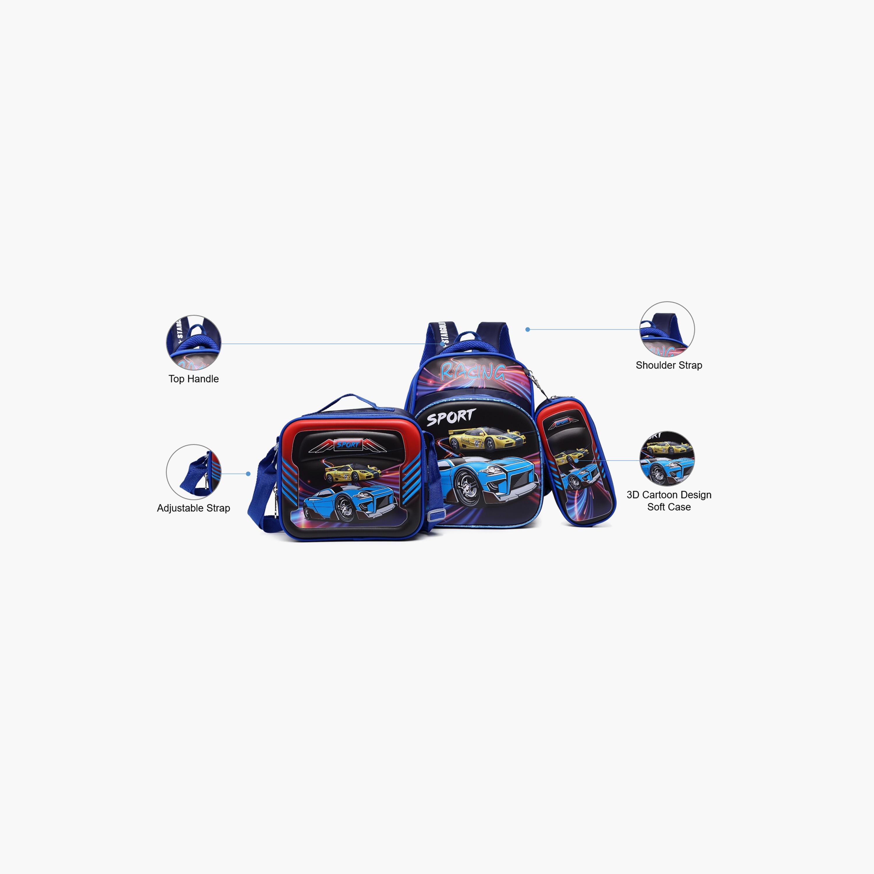 Stargold 12 Inches Backpack Sets, Polyester, Adjustable Strap-school-bagsandbackpacks-sets-image-2