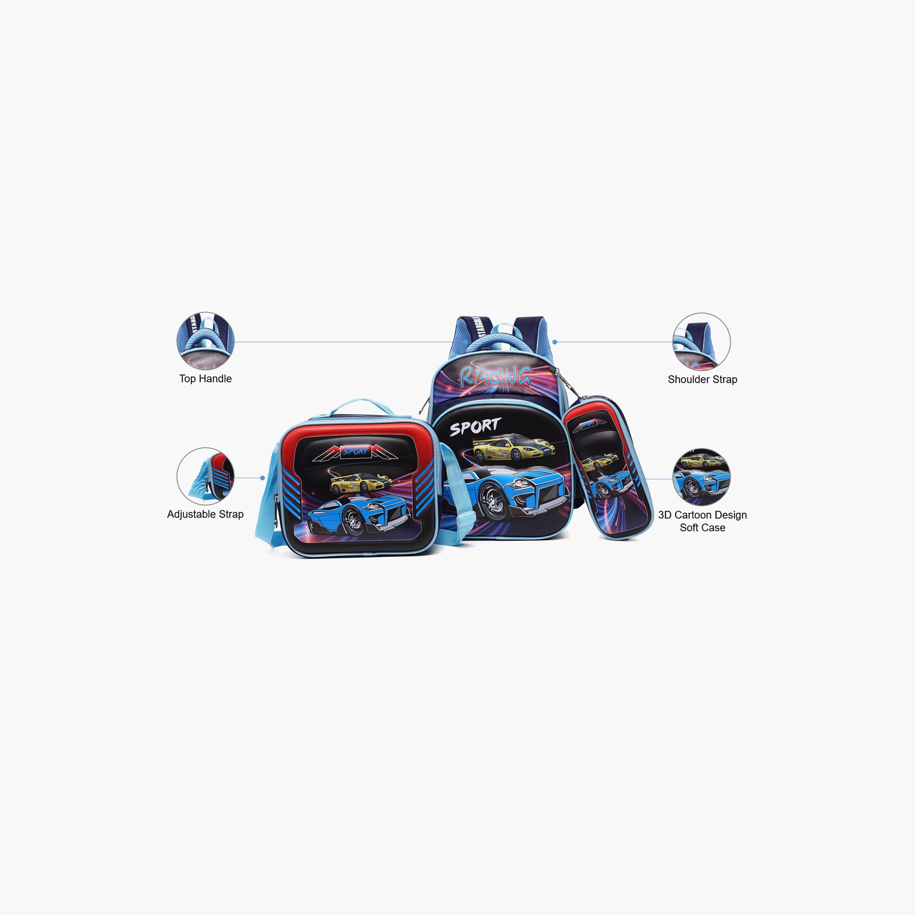 Stargold 12 Inches Backpack Sets, Polyester, Adjustable Strap-school-bagsandbackpacks-sets-image-2