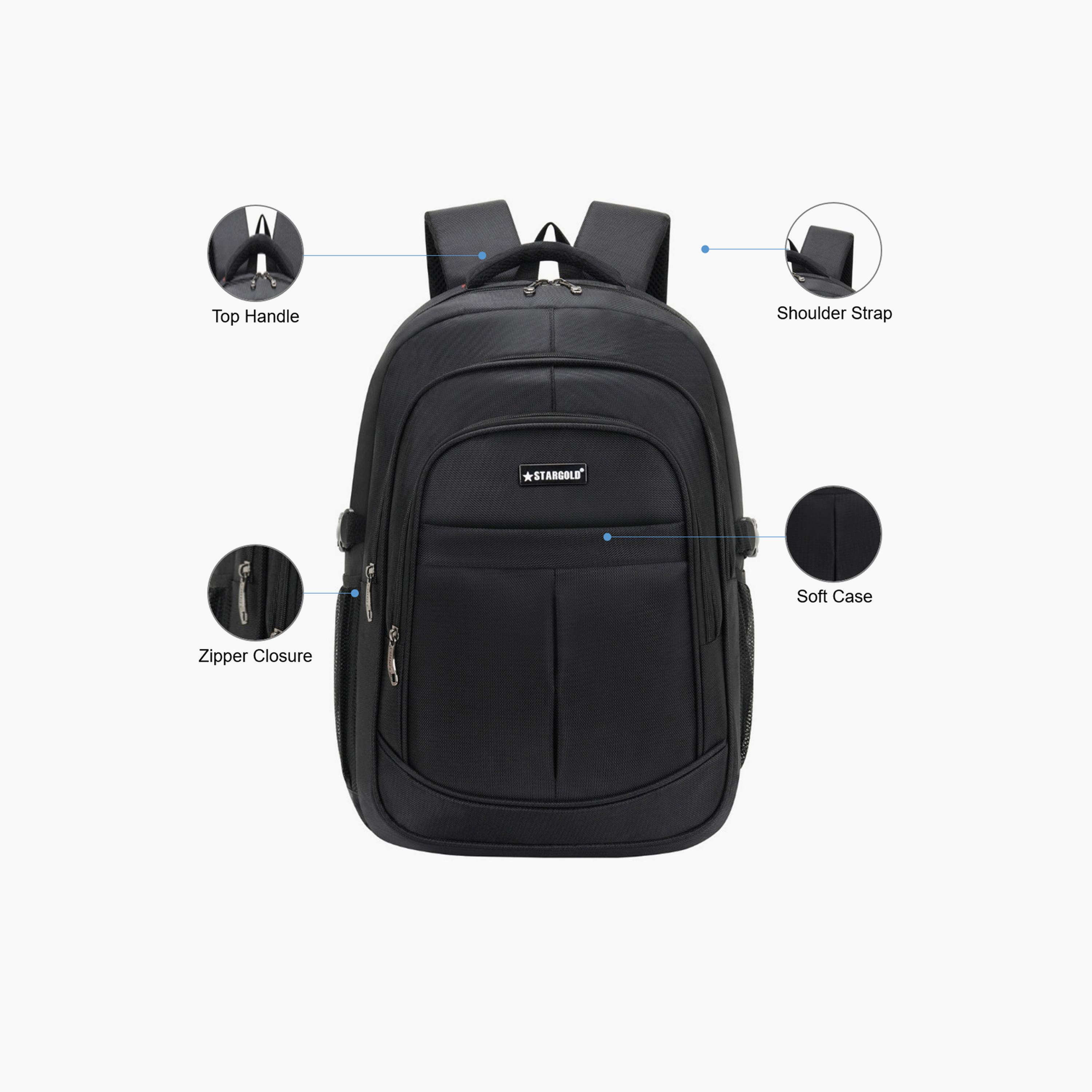 Stargold 20 Inches Laptop Bag, Polyester, Adjustable Strap-travel-luggagesandbags-backpacks-image-2