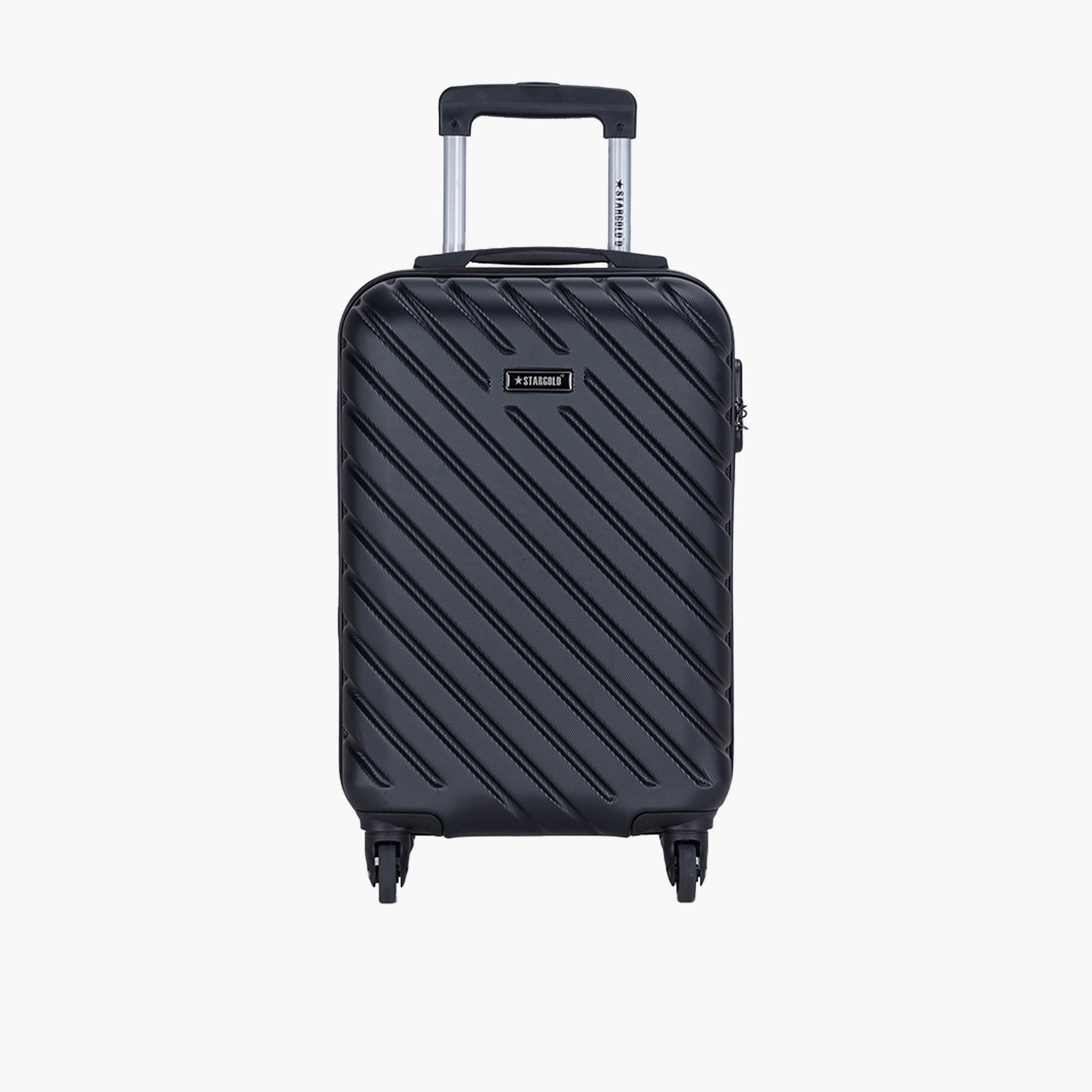 Stargold 51 CM Small Cabin ABS Hard Sided 4-Wheeler Spinner Trolley Bag with Combination Lock-travel-luggagesandbags-luggage-image-1