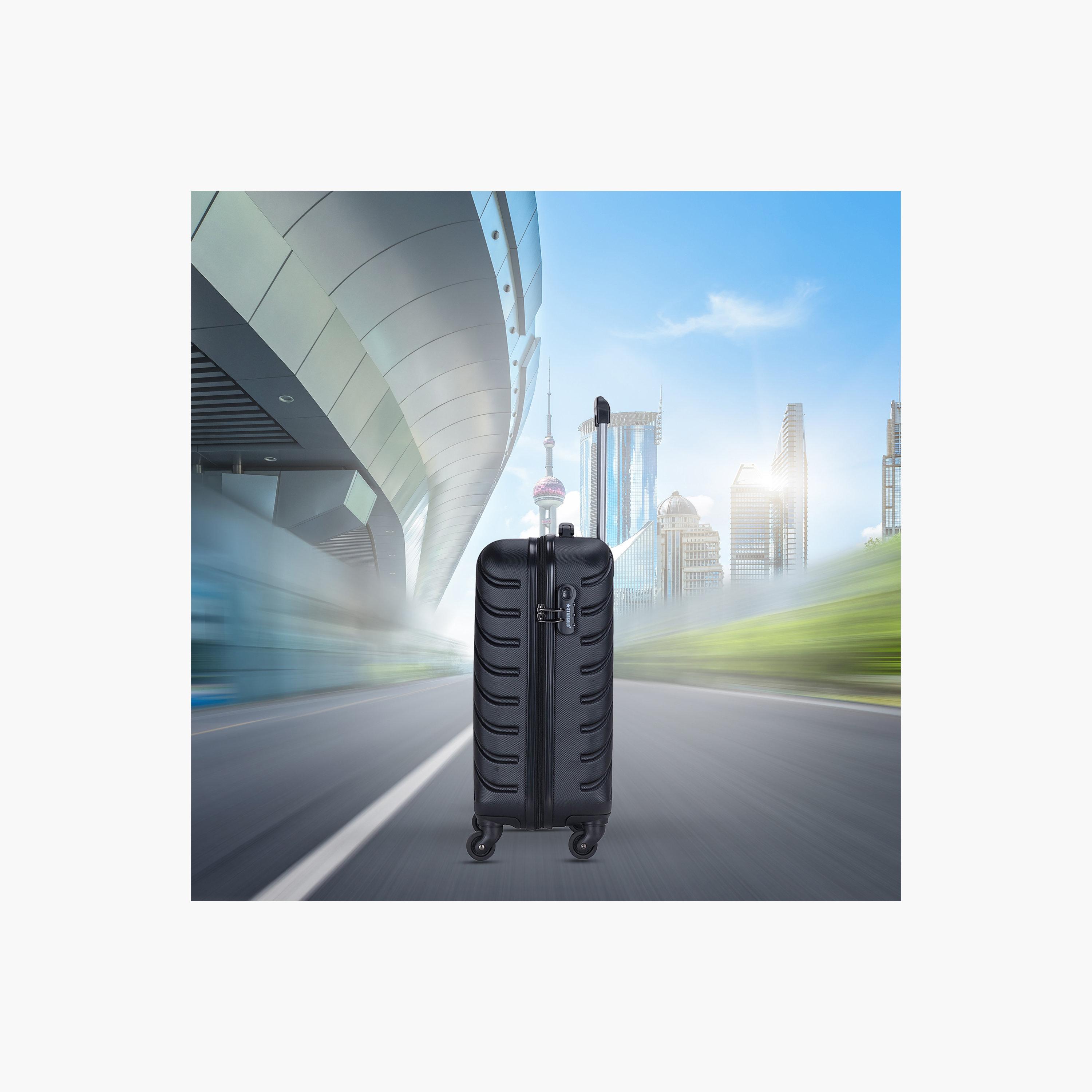 Stargold 51 CM Small Cabin ABS Hard Sided 4-Wheeler Spinner Trolley Bag with Combination Lock-travel-luggagesandbags-luggage-image-5