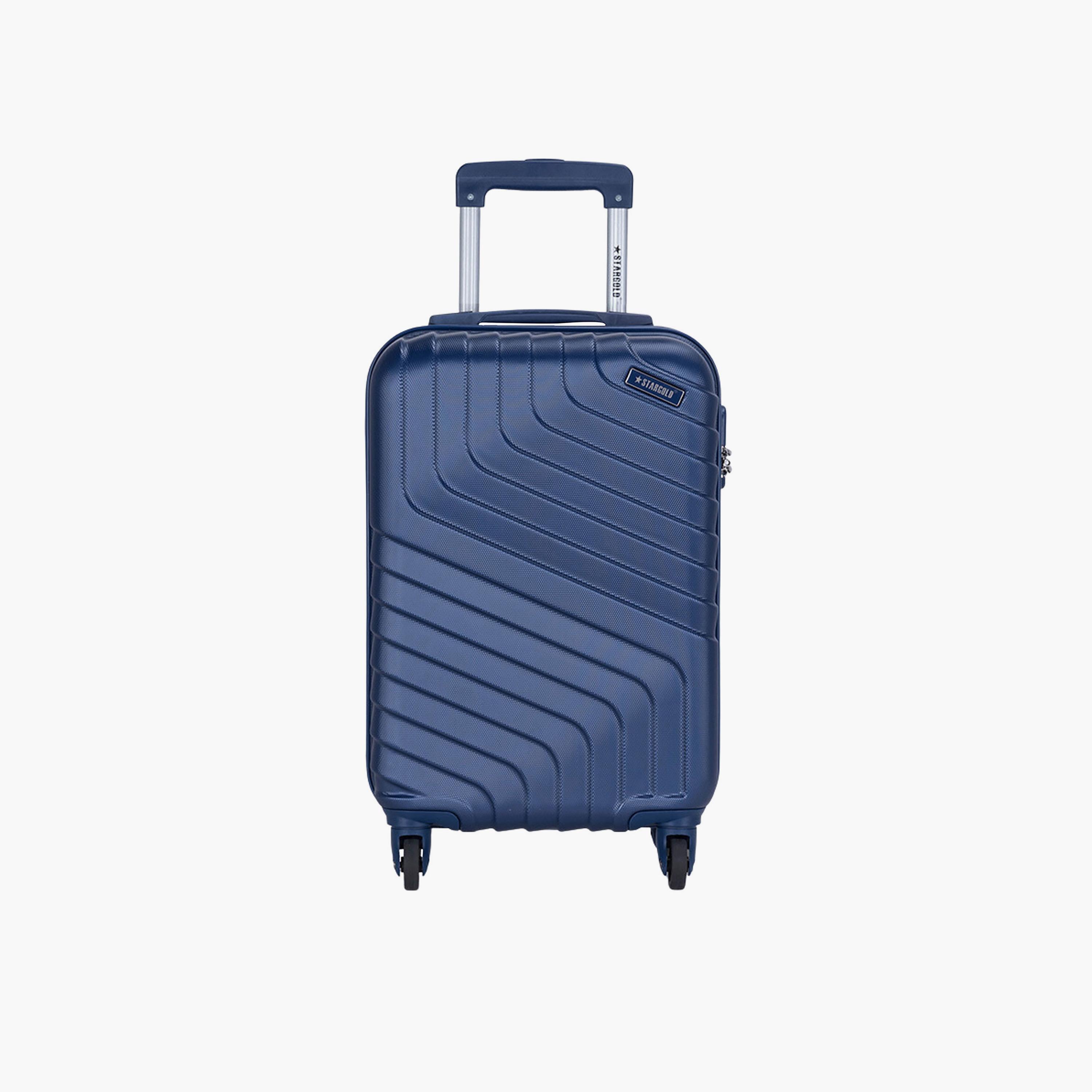 Stargold 51 CM Small Cabin ABS Hard Sided 4-Wheeler Spinner Trolley Bag with Combination Lock-travel-luggagesandbags-luggage-image-1