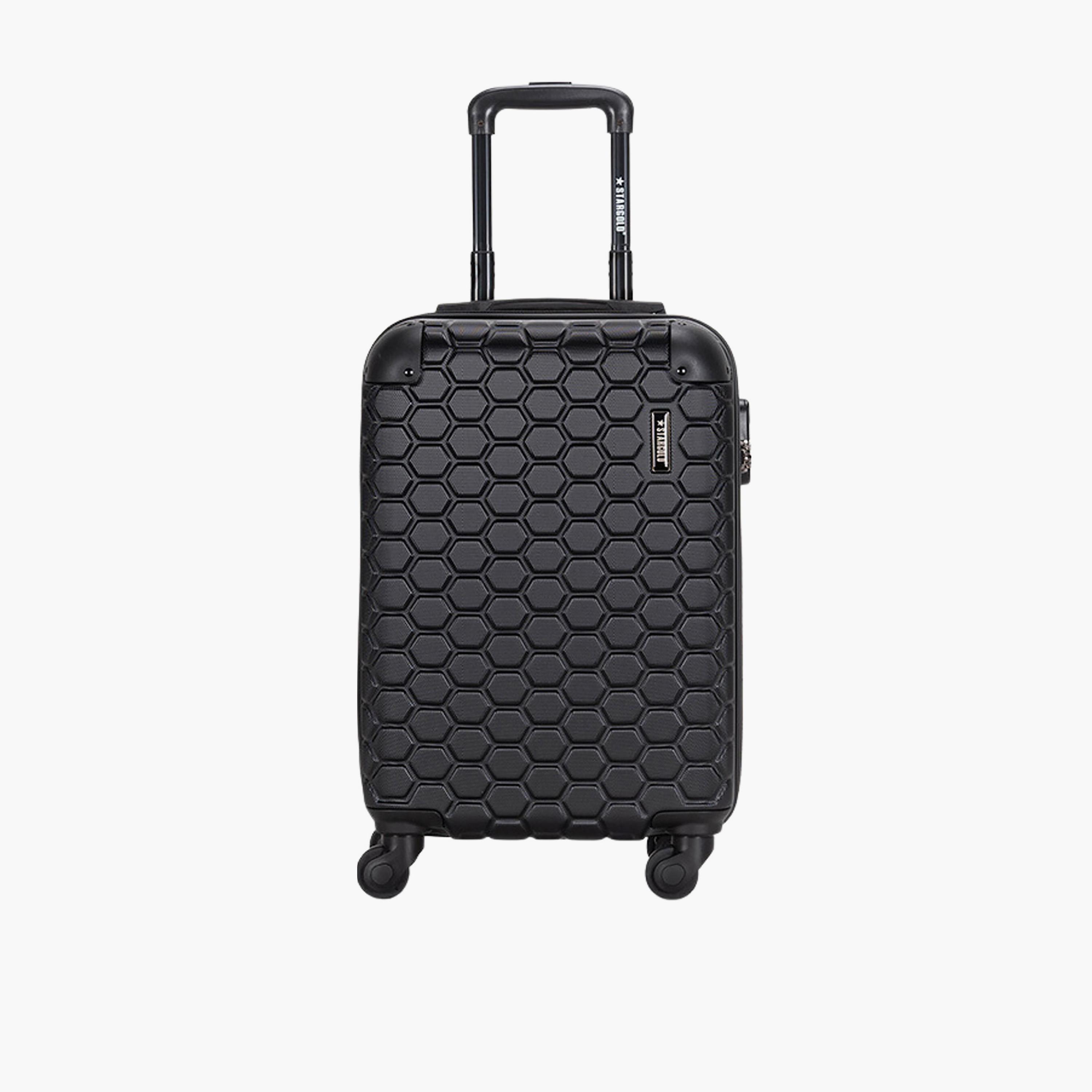 Stargold 51 CM Small Cabin ABS Hard Sided 4-Wheeler Spinner Trolley Bag with Combination Lock-travel-luggagesandbags-luggage-image-1