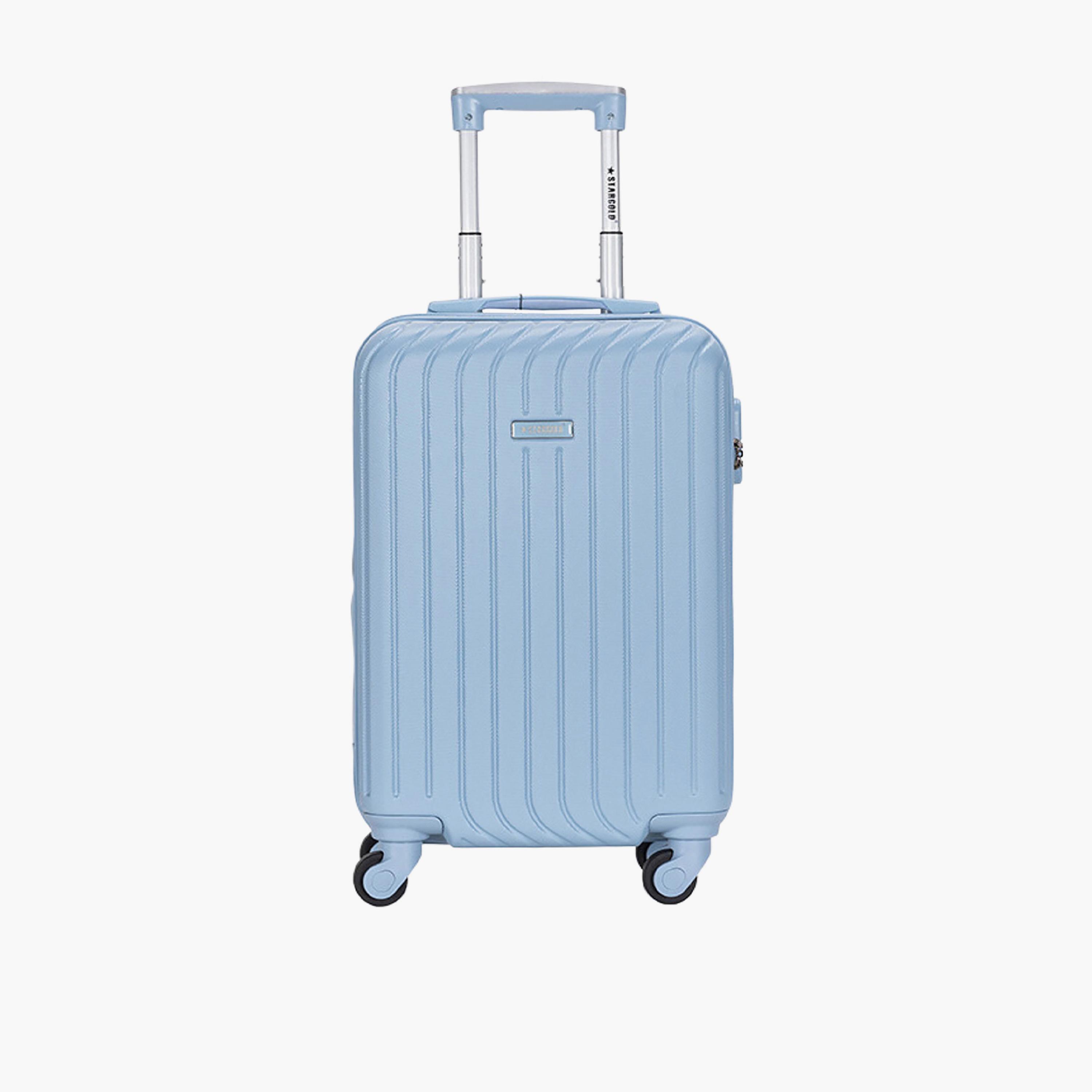Stargold 51 CM Small Cabin ABS Hard Sided 4-Wheeler Spinner Trolley Bag with Combination Lock-travel-luggagesandbags-luggage-image-1