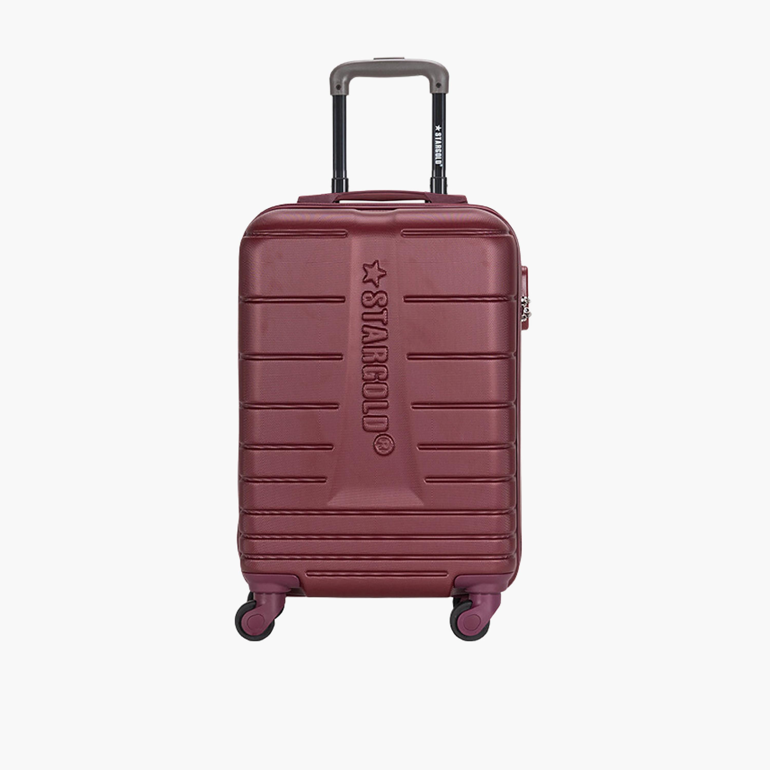 Stargold 51 CM Small Cabin ABS Hard Sided 4-Wheeler Spinner Trolley Bag with Combination Lock-travel-luggagesandbags-luggage-image-1