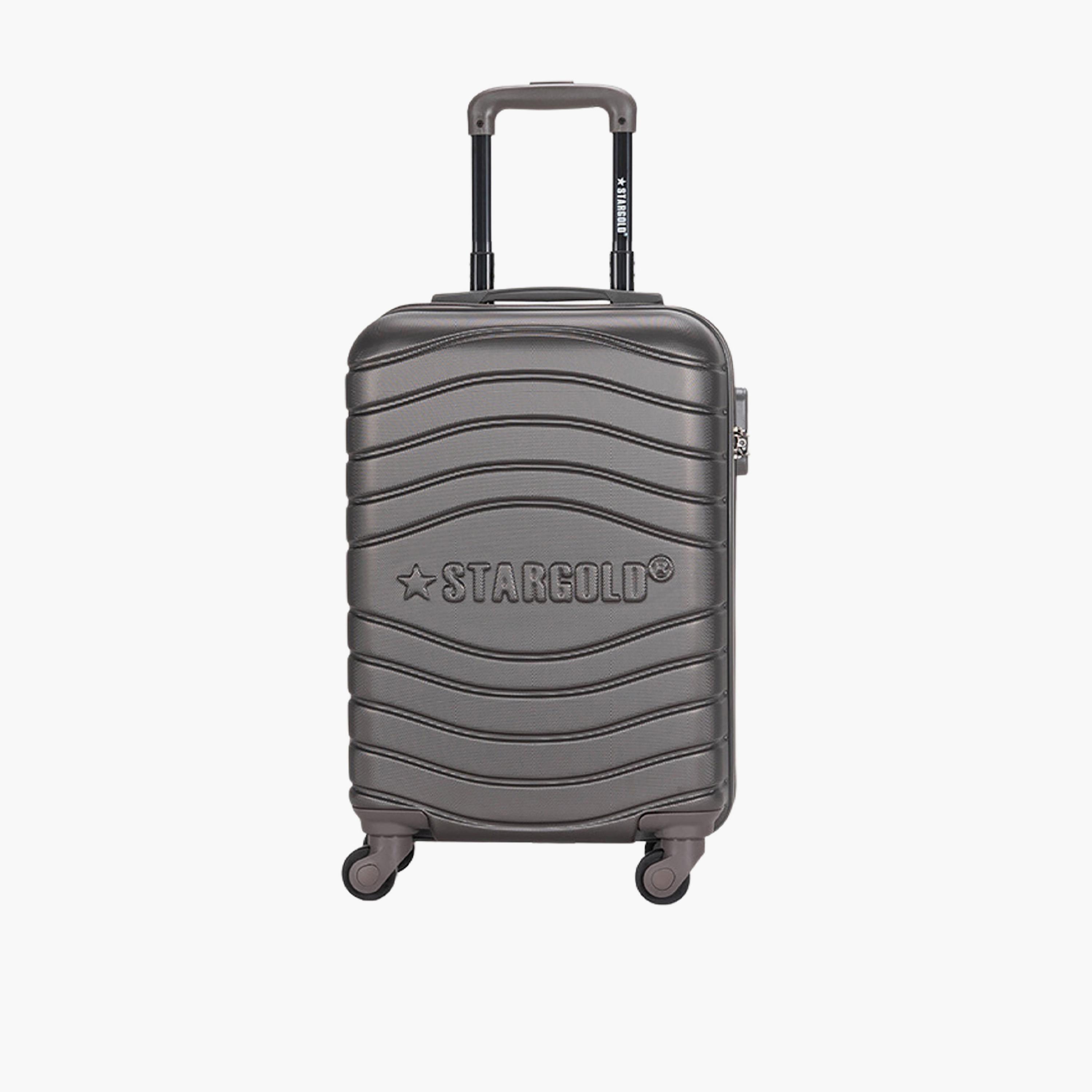 Stargold 51 CM Small Cabin ABS Hard Sided 4-Wheeler Spinner Trolley Bag with Combination Lock-travel-luggagesandbags-luggage-image-1