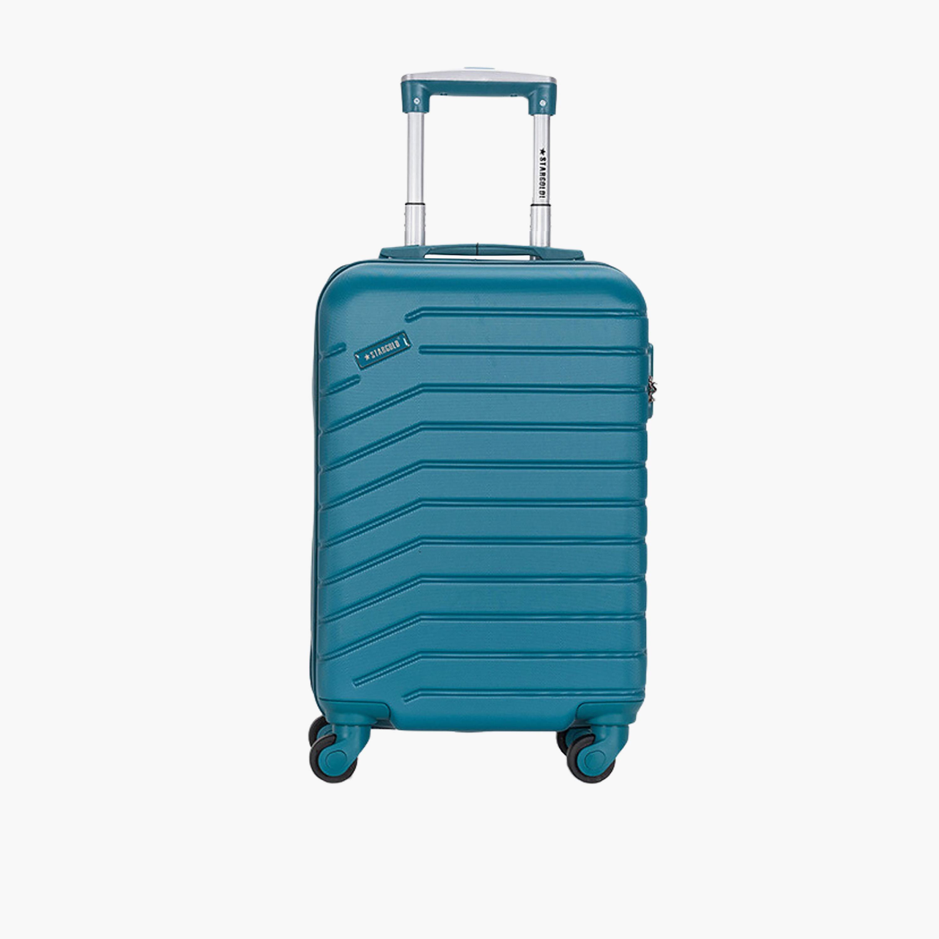 Stargold 51 CM Small Cabin ABS Hard Sided 4-Wheeler Spinner Trolley Bag with Combination Lock-travel-luggagesandbags-luggage-image-1