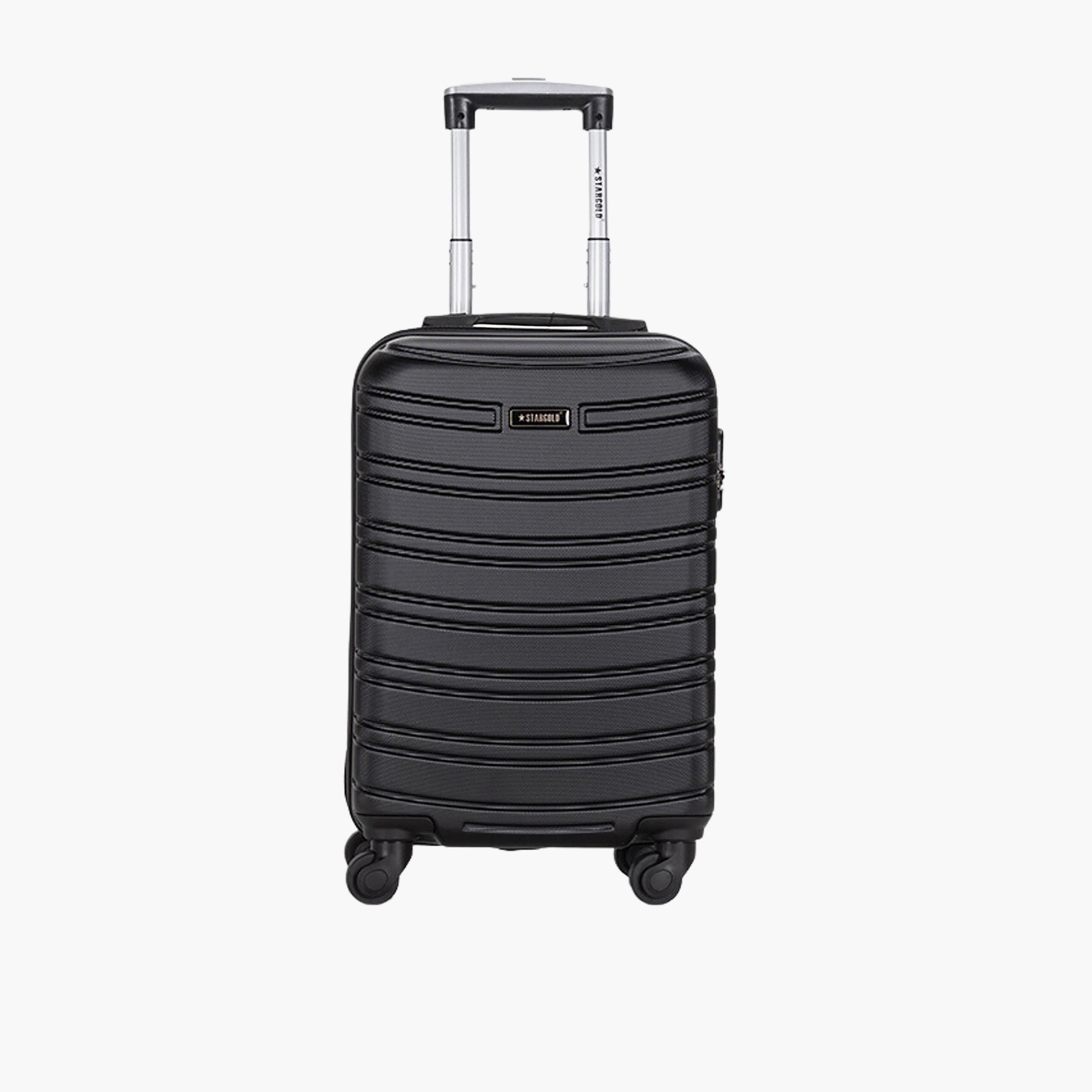 Stargold 51 CM Small Cabin ABS Hard Sided 4-Wheeler Spinner Trolley Bag with Combination Lock-travel-luggagesandbags-luggage-image-1