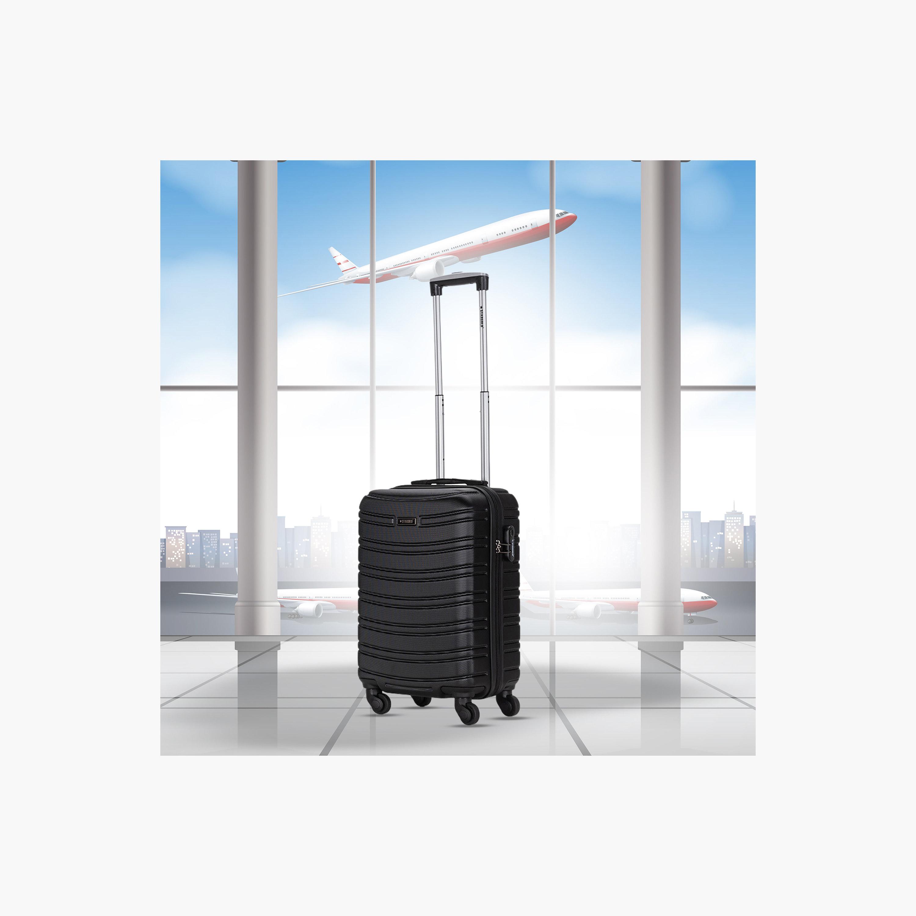 Stargold 51 CM Small Cabin ABS Hard Sided 4-Wheeler Spinner Trolley Bag with Combination Lock-travel-luggagesandbags-luggage-image-5