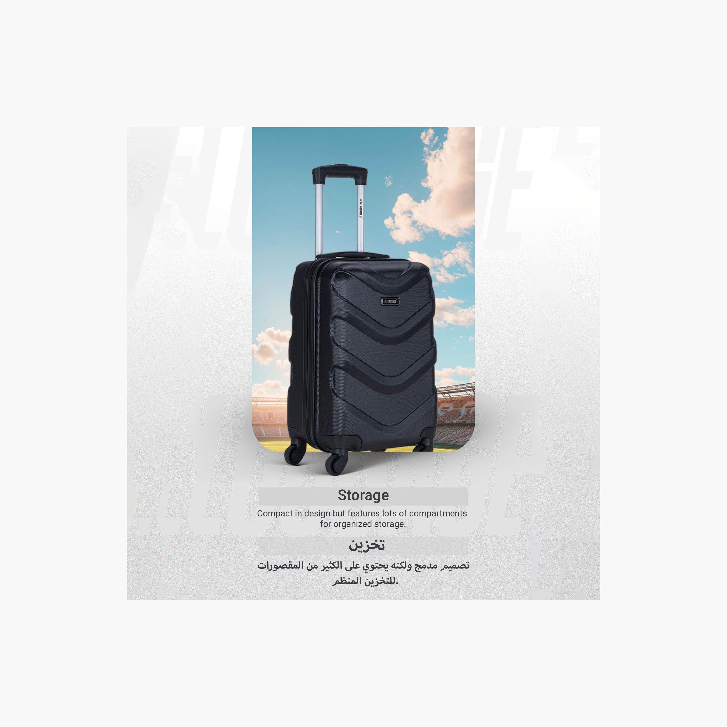 Stargold 51 CM Small Cabin ABS Hard Sided 4-Wheeler Spinner Trolley Bag with Combination Lock-travel-luggagesandbags-luggage-image-2