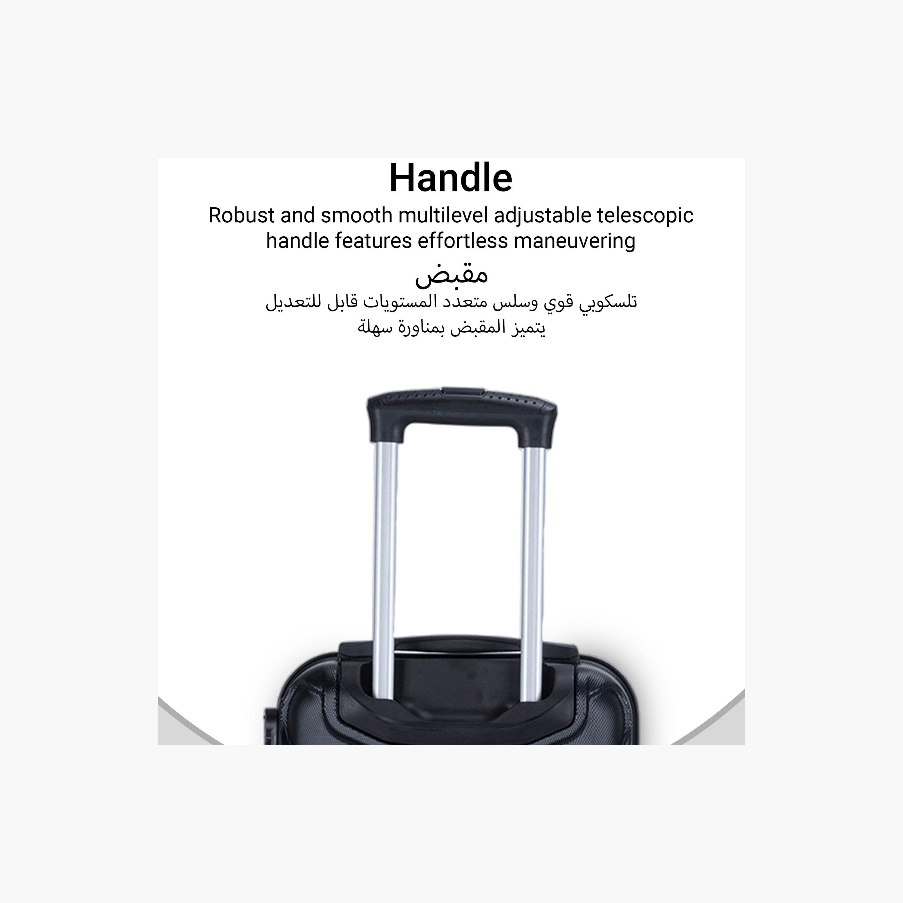 Stargold 51 CM Small Cabin ABS Hard Sided 4-Wheeler Spinner Trolley Bag with Combination Lock-travel-luggagesandbags-luggage-image-5