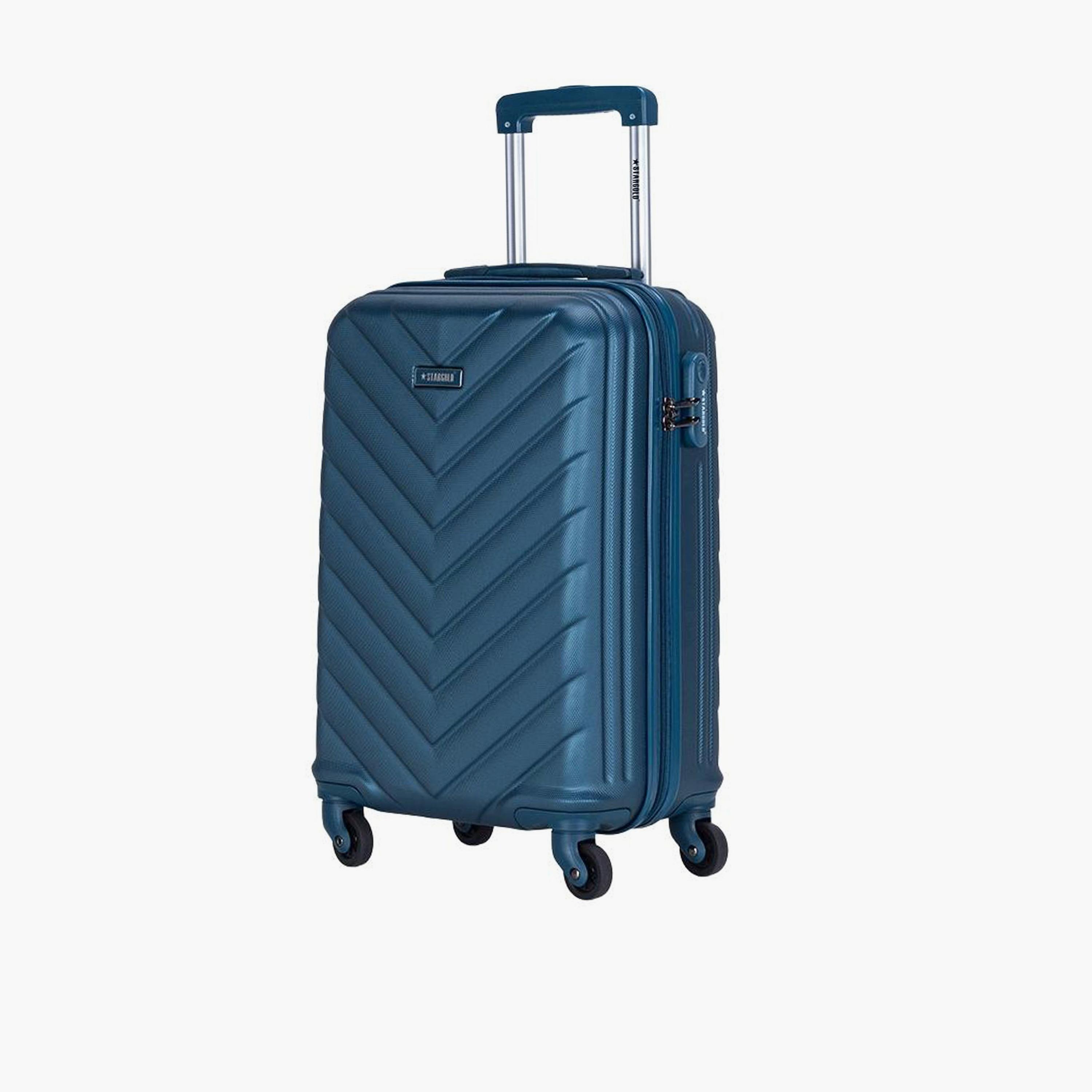 Stargold 51 CM Small Cabin ABS Hard Sided 4-Wheeler Spinner Trolley Bag with Combination Lock-travel-luggagesandbags-luggage-image-1