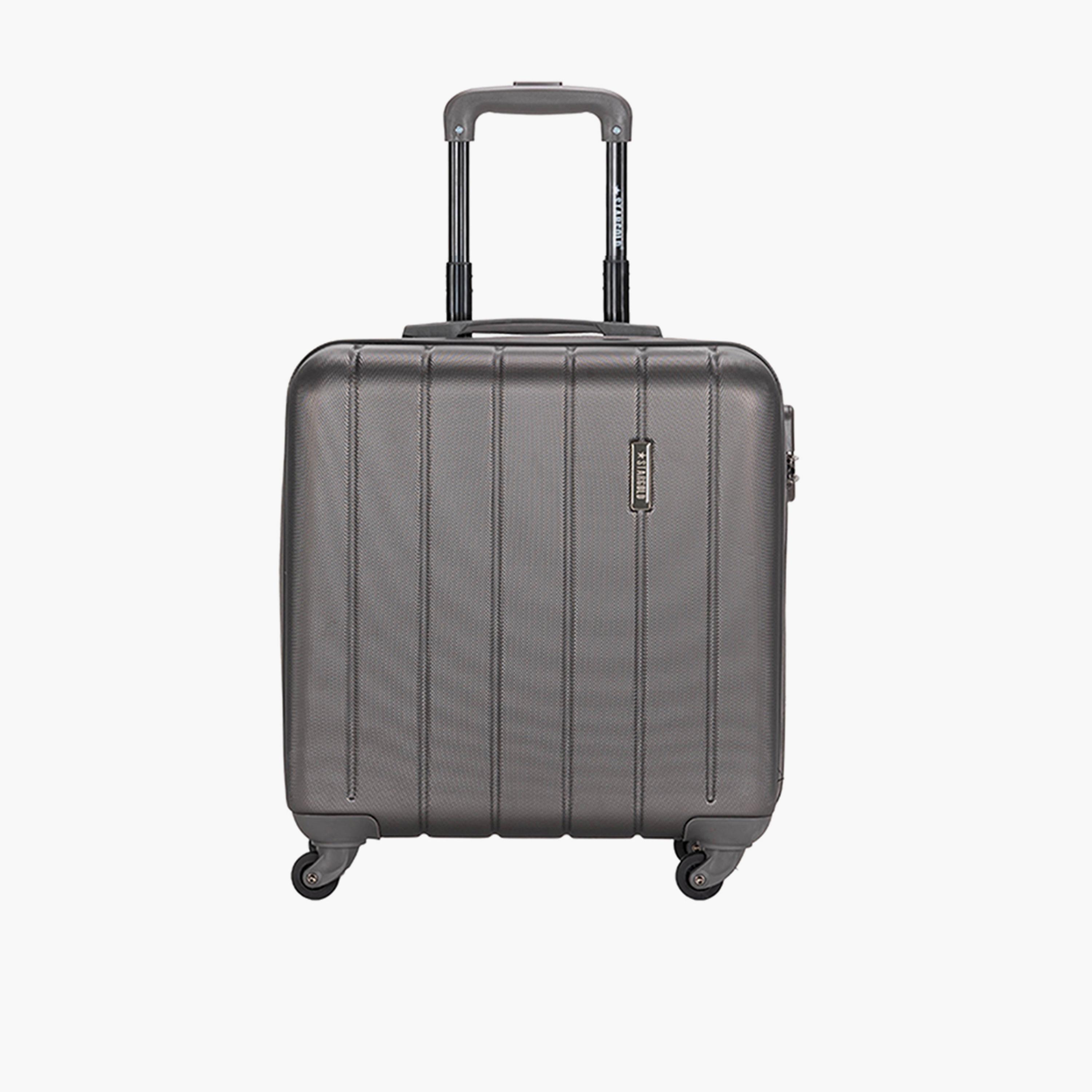 Stargold 40.5 CM Small Cabin ABS Hard Sided 4-Wheeler Spinner Trolley Bag with Combination Lock-travel-luggagesandbags-luggage-image-1