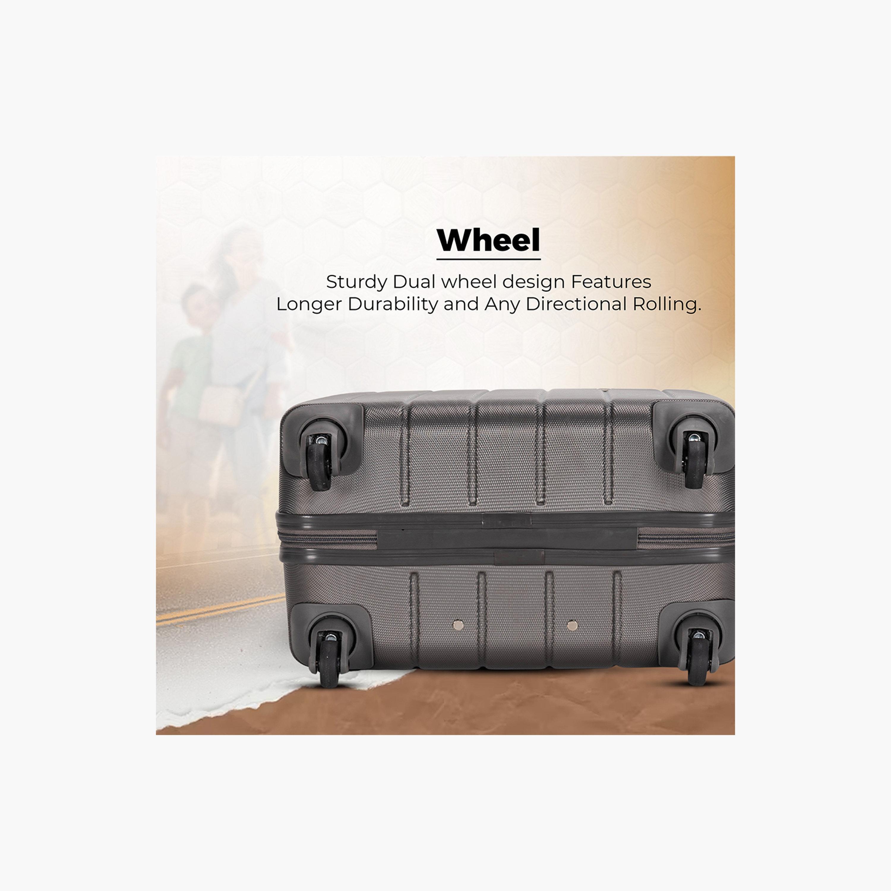 Stargold 40.5 CM Small Cabin ABS Hard Sided 4-Wheeler Spinner Trolley Bag with Combination Lock-travel-luggagesandbags-luggage-image-3