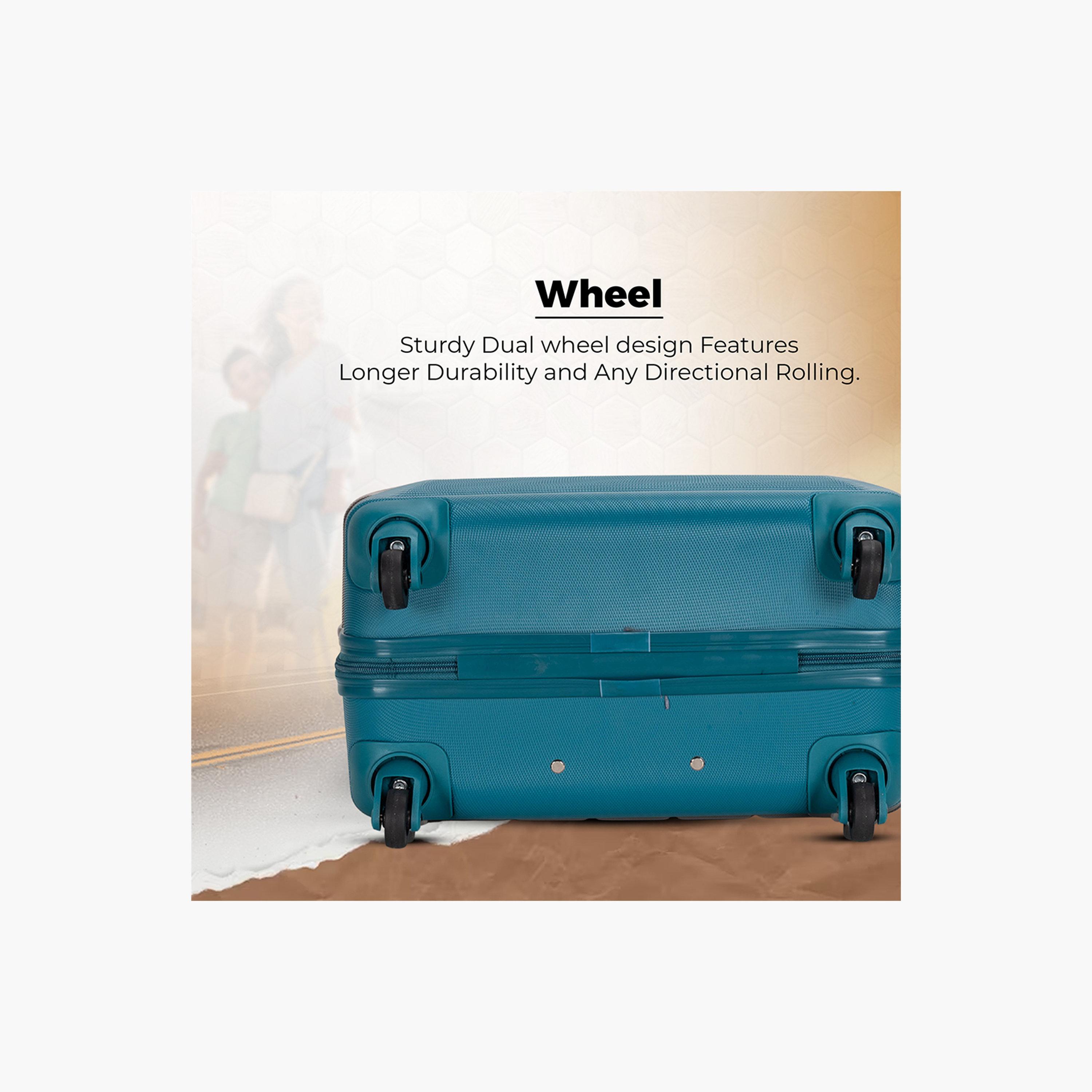 Stargold 40.5 CM Small Cabin ABS Hard Sided 4-Wheeler Spinner Trolley Bag with Combination Lock-travel-luggagesandbags-luggage-image-3
