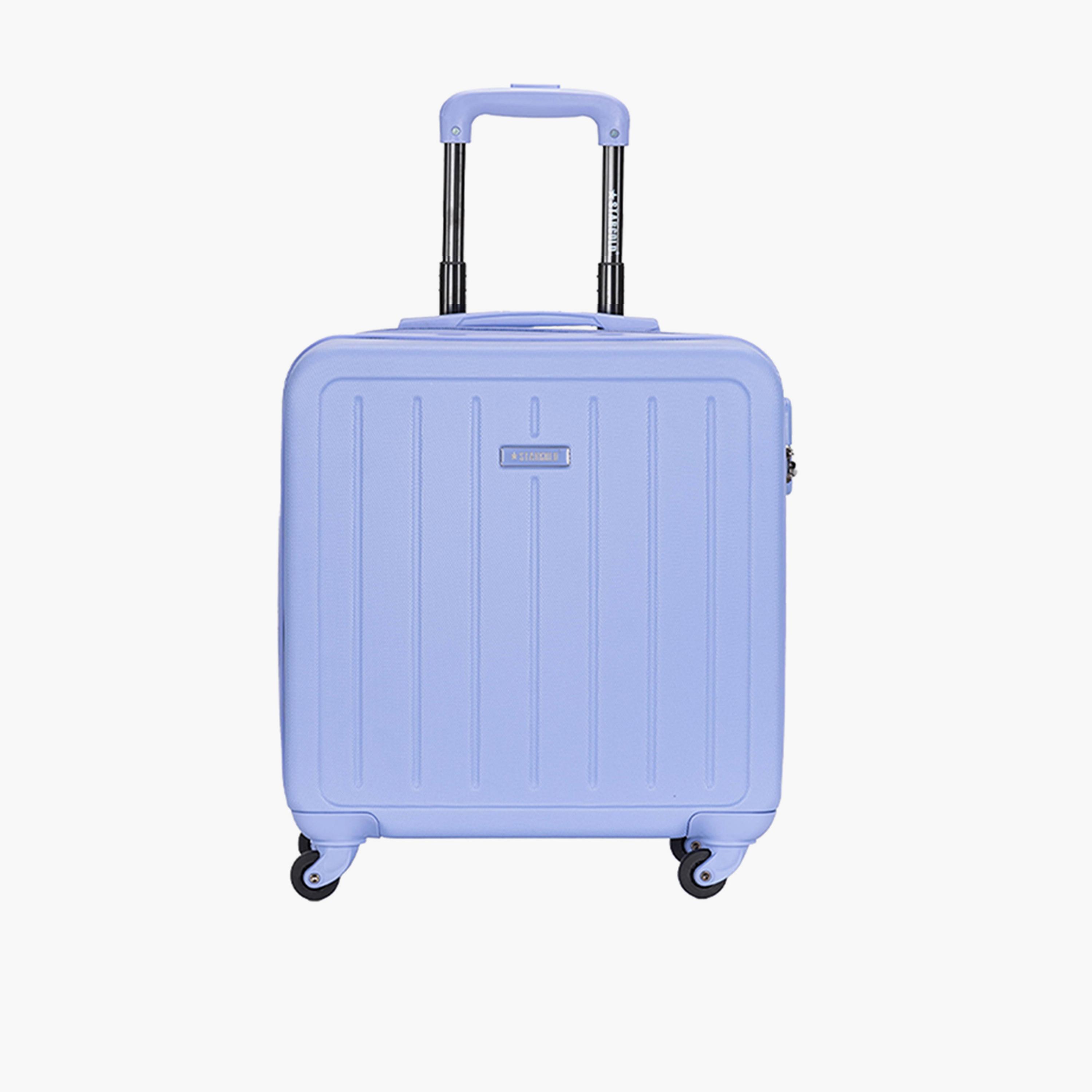 Stargold 40.5 CM Small Cabin ABS Hard Sided 4-Wheeler Spinner Trolley Bag with Combination Lock-travel-luggagesandbags-luggage-image-1
