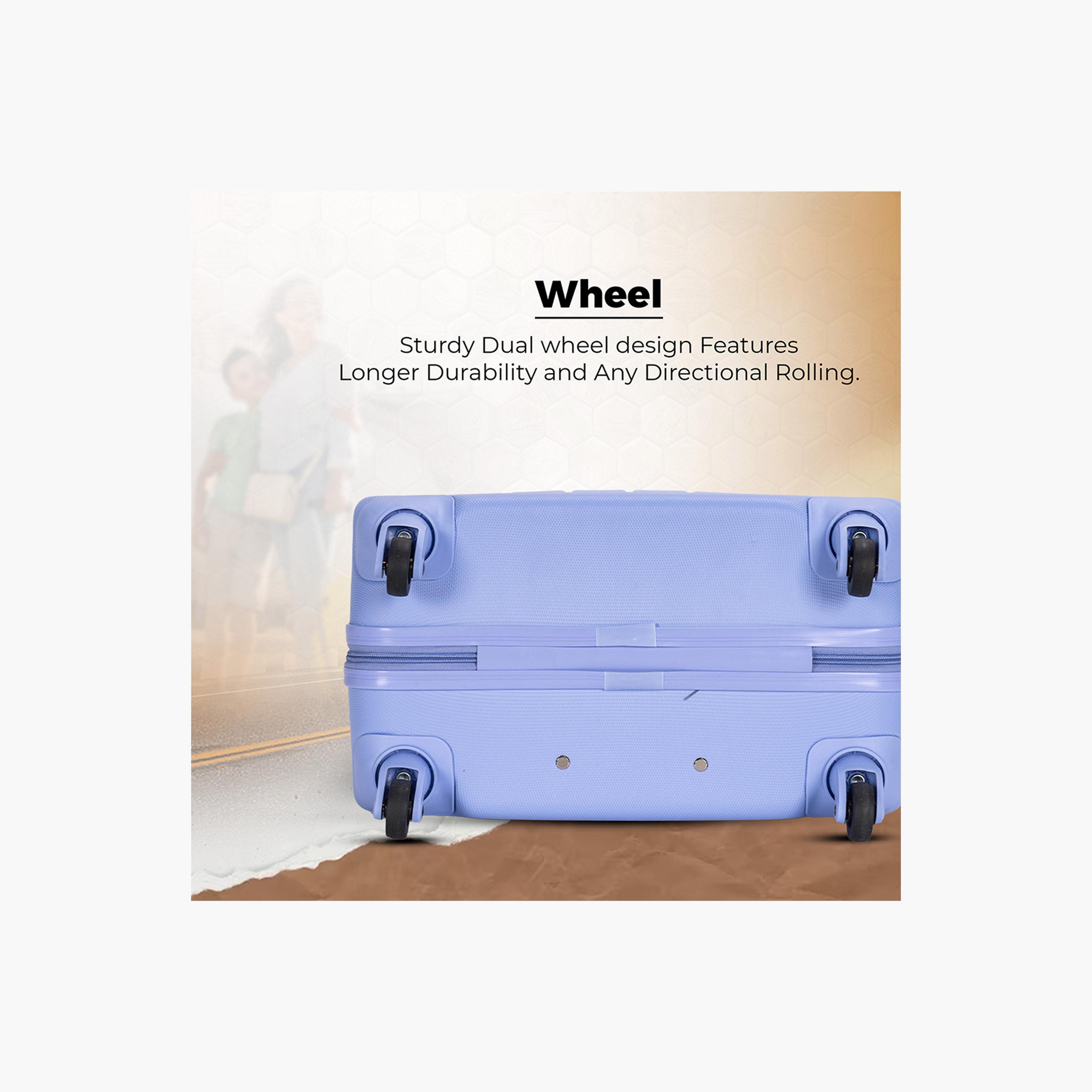 Stargold 40.5 CM Small Cabin ABS Hard Sided 4-Wheeler Spinner Trolley Bag with Combination Lock-travel-luggagesandbags-luggage-image-2