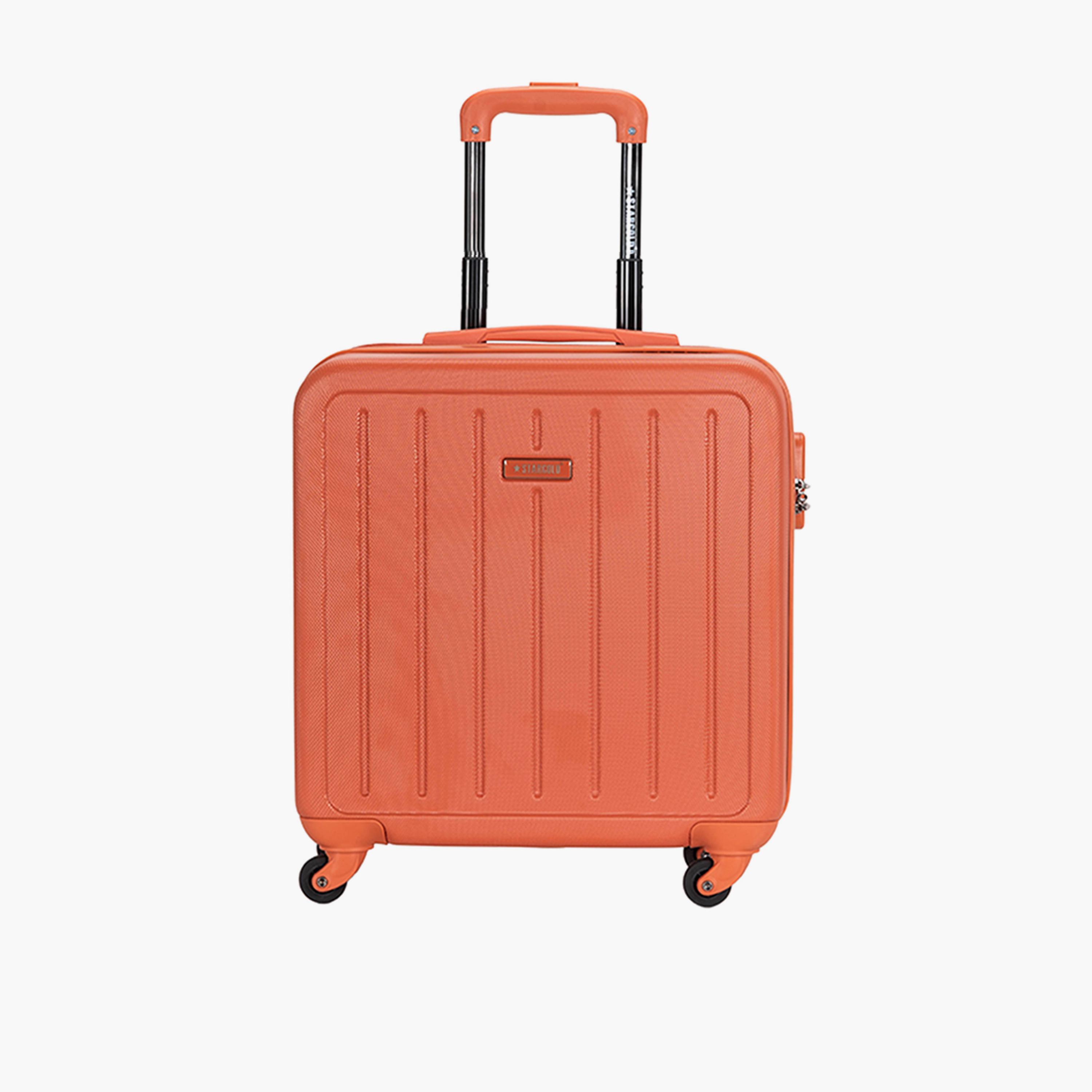 Stargold 40.5 CM Small Cabin ABS Hard Sided 4-Wheeler Spinner Trolley Bag with Combination Lock-travel-luggagesandbags-luggage-image-1