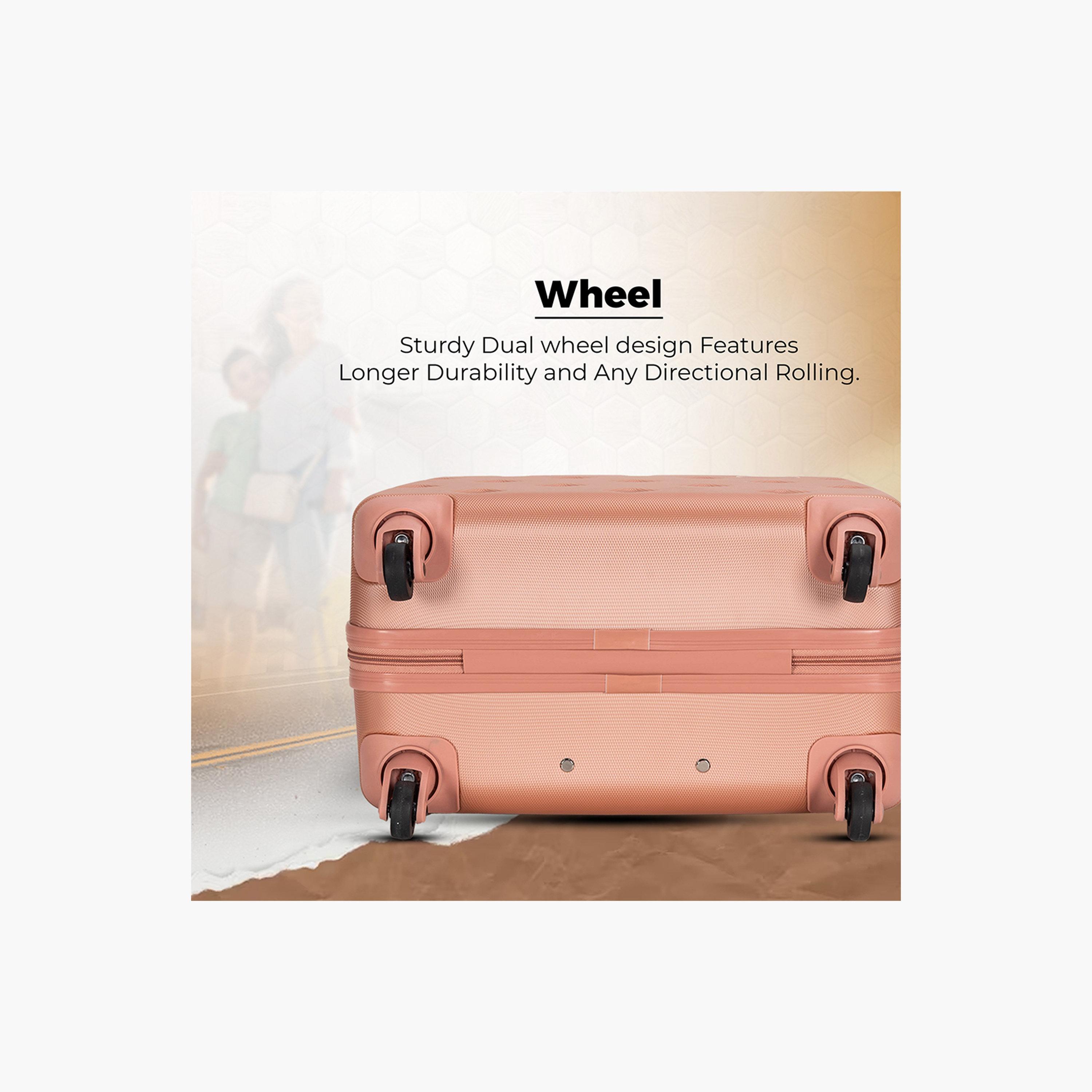Stargold 40.5 CM Small Cabin ABS Hard Sided 4-Wheeler Spinner Trolley Bag with Combination Lock-travel-luggagesandbags-luggage-image-2