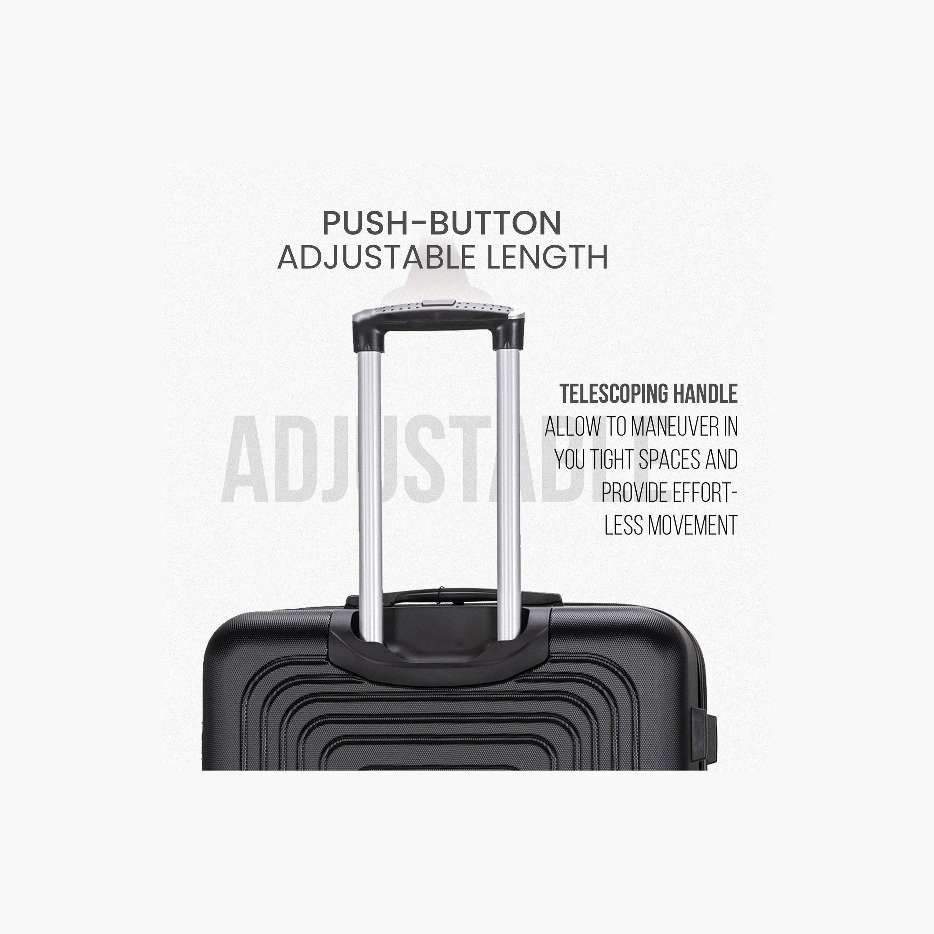 Stargold Set of 3 ABS Hard Sided 4-Wheeler Spinner Trolley Bag with Combination Lock-travel-luggagesandbags-luggage-image-5