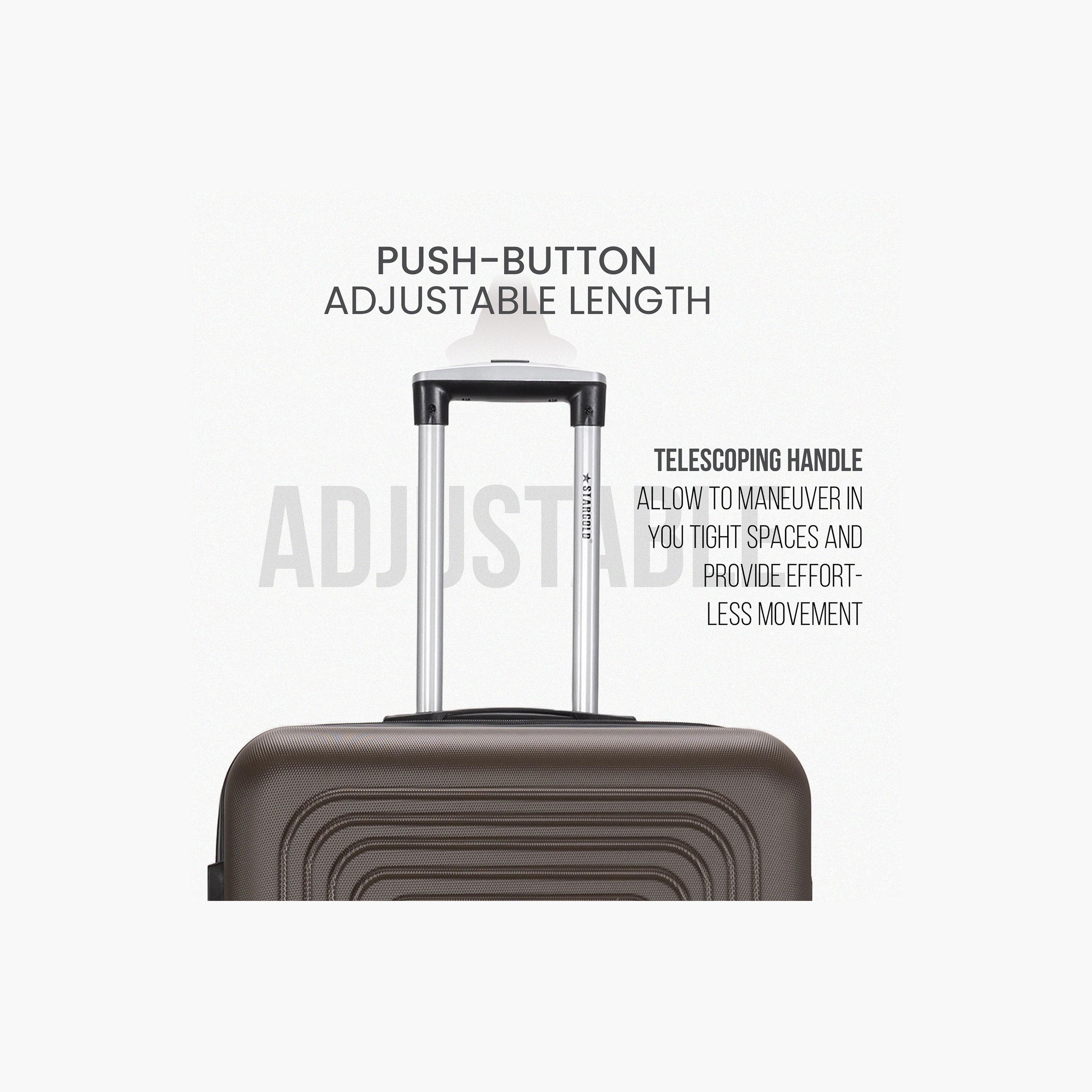 Stargold Set of 3 ABS Hard Sided 4-Wheeler Spinner Trolley Bag with Combination Lock-travel-luggagesandbags-luggage-image-5