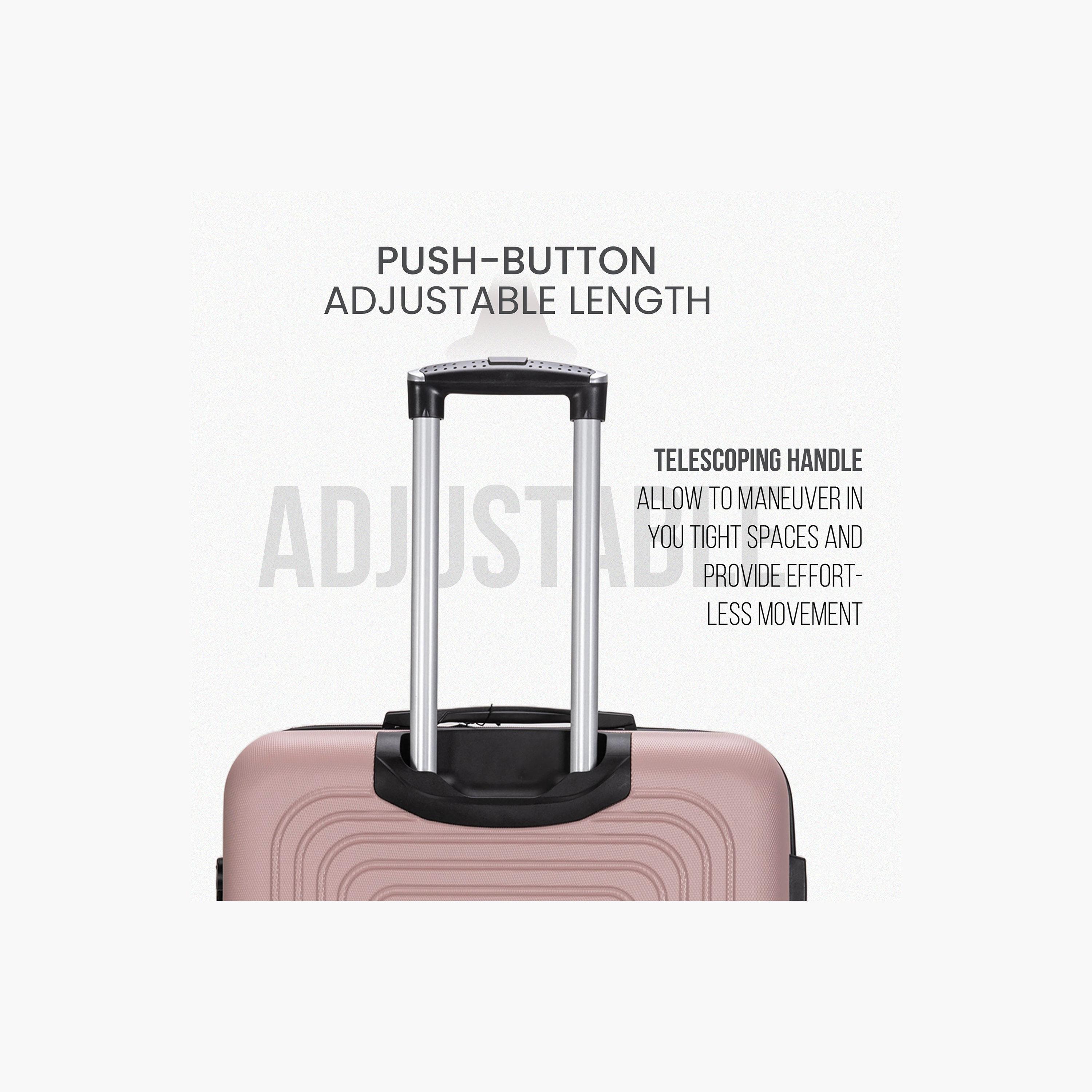 Stargold Set of 3 ABS Hard Sided 4-Wheeler Spinner Trolley Bag with Combination Lock-travel-luggagesandbags-luggage-image-5