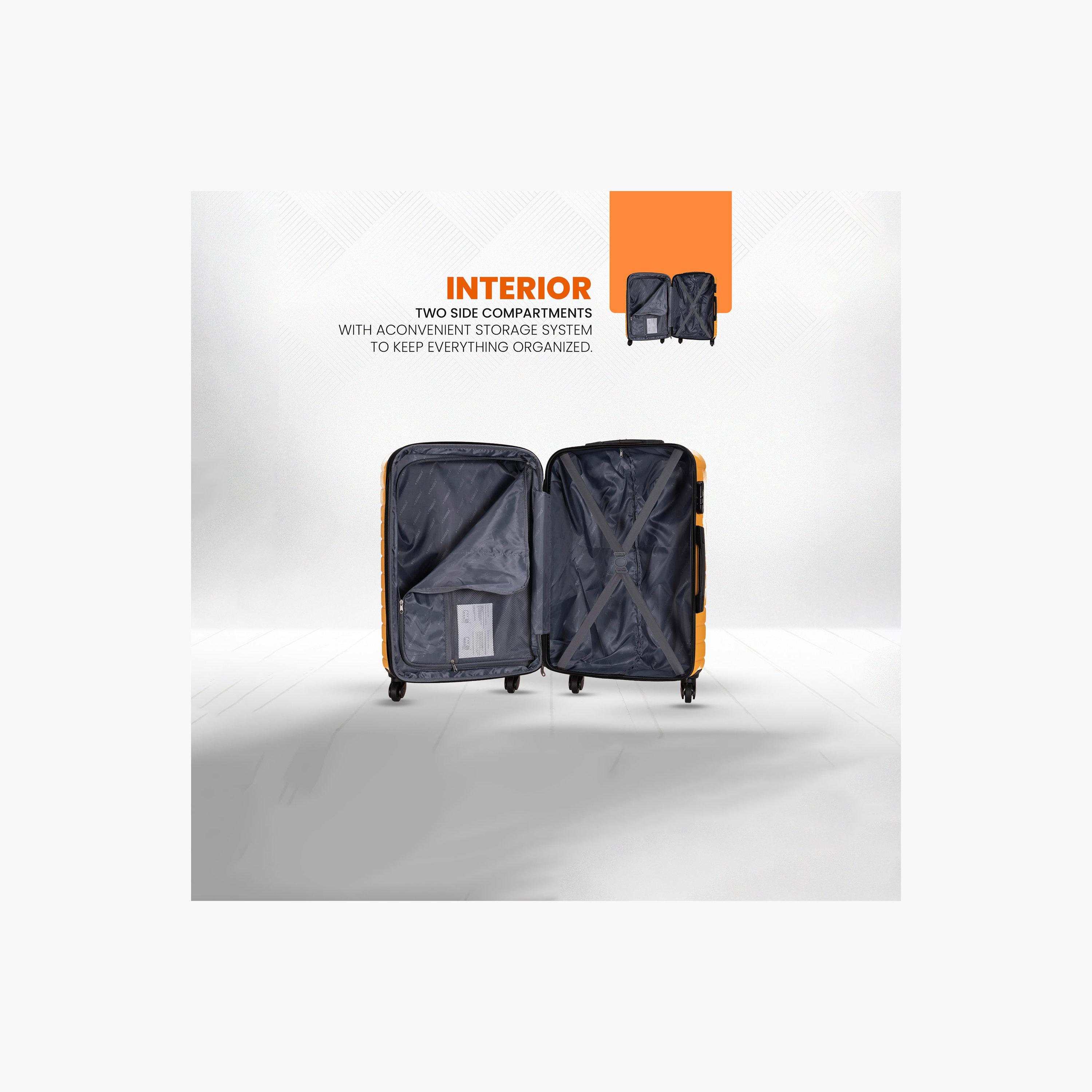 ستار جولد - طقم  3 شنط بعجلات دوارة من مادة ABS جوانب صلبة وأربع عجلات مع قفل رقمي-travel-luggagesandbags-luggage-image-2