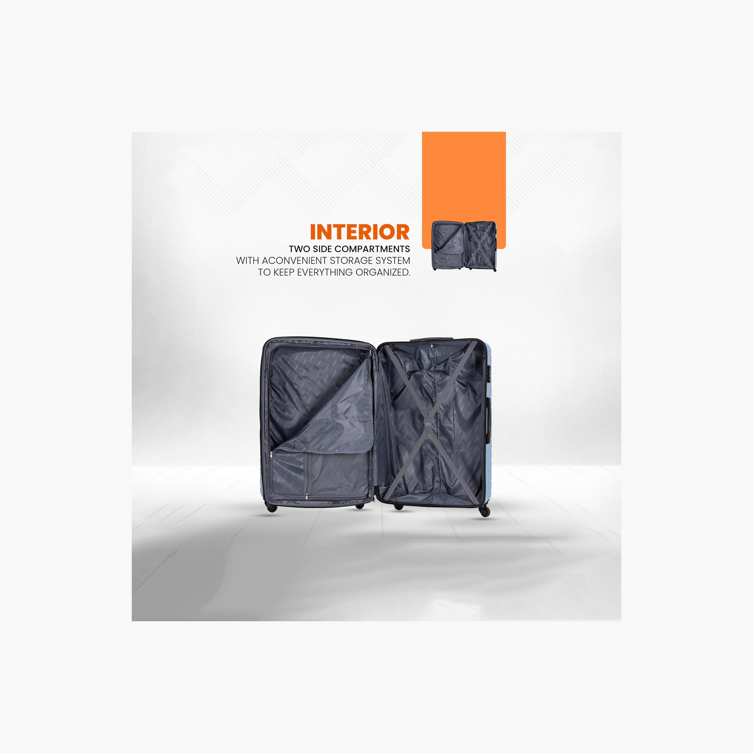 ستار جولد - طقم  4 شنط بعجلات دوارة من مادة ABS جوانب صلبة وأربع عجلات مع قفل رقمي-travel-luggagesandbags-luggage-image-2