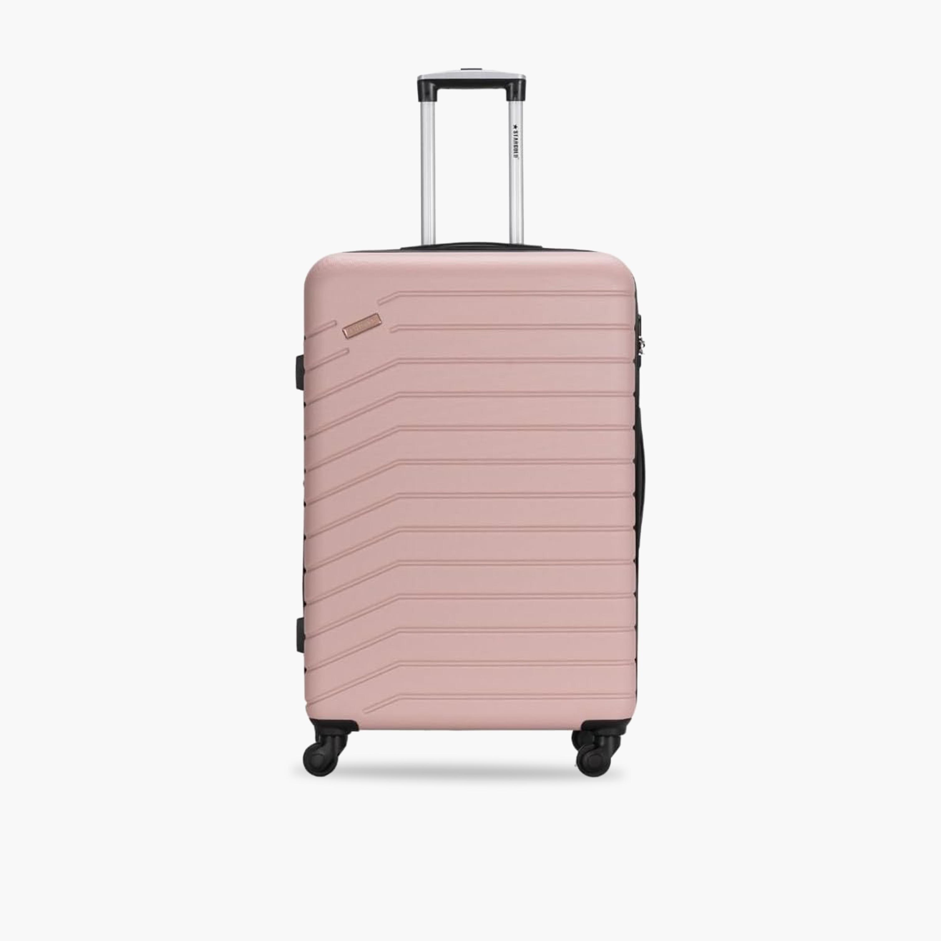 Stargold Set of 4 ABS Hard Sided 4-Wheeler Spinner Trolley Bag with Combination Lock-travel-luggagesandbags-luggage-image-4