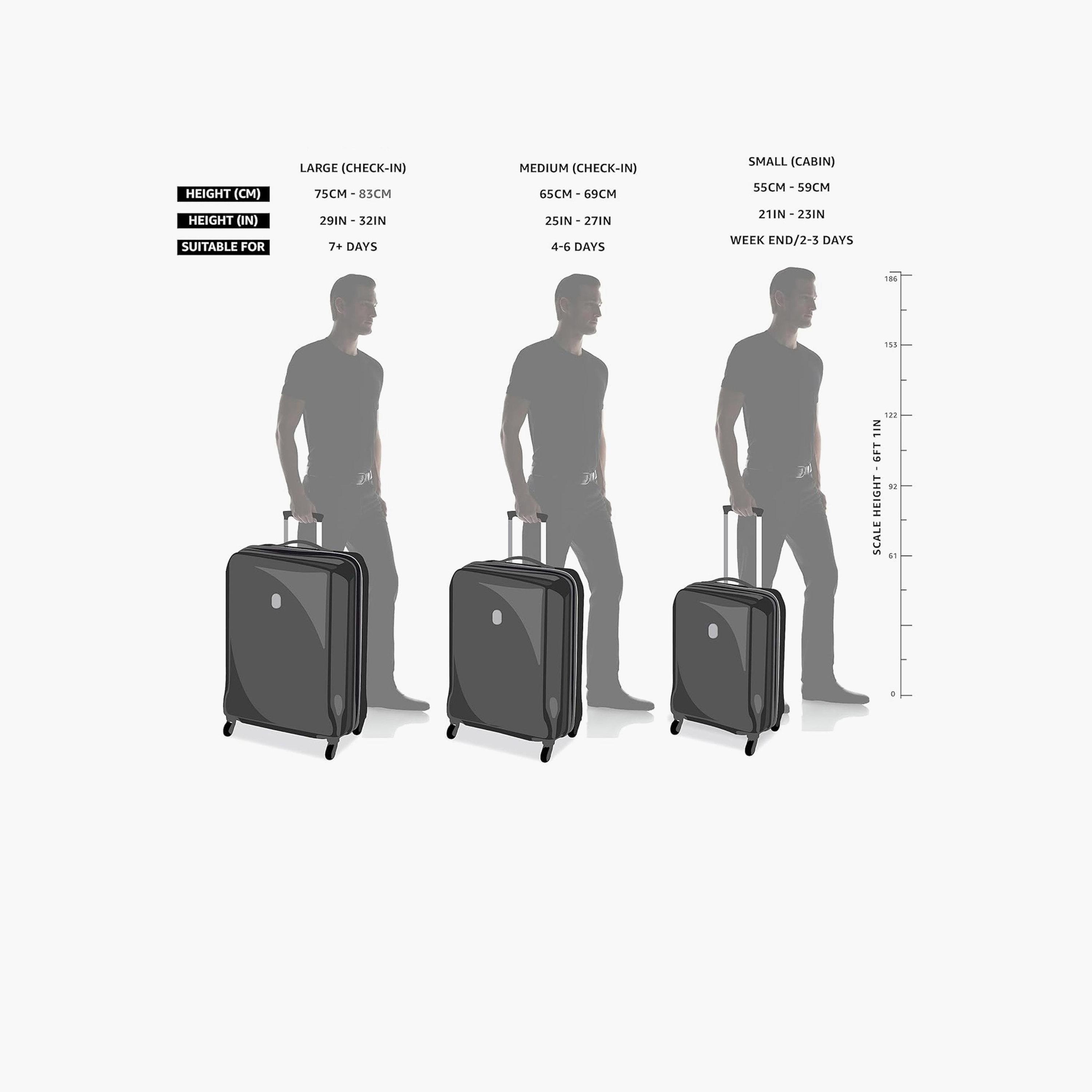 Stargold Set of 4 ABS Hard Sided 4-Wheeler Spinner Trolley Bag with Combination Lock-travel-luggagesandbags-luggage-image-6