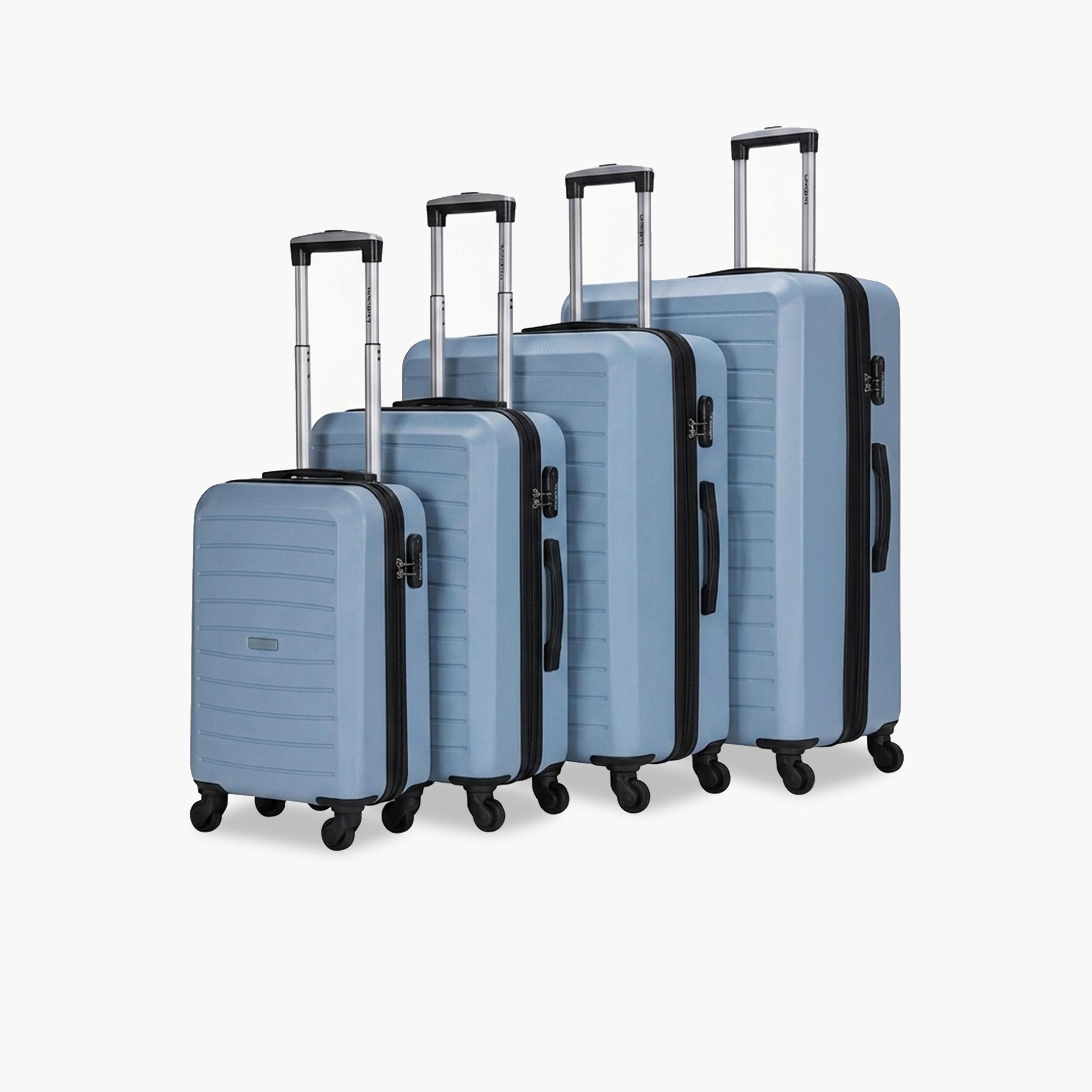 ستار جولد - طقم  4 شنط بعجلات دوارة من مادة ABS جوانب صلبة وأربع عجلات مع قفل رقمي-travel-luggagesandbags-luggage-image-1