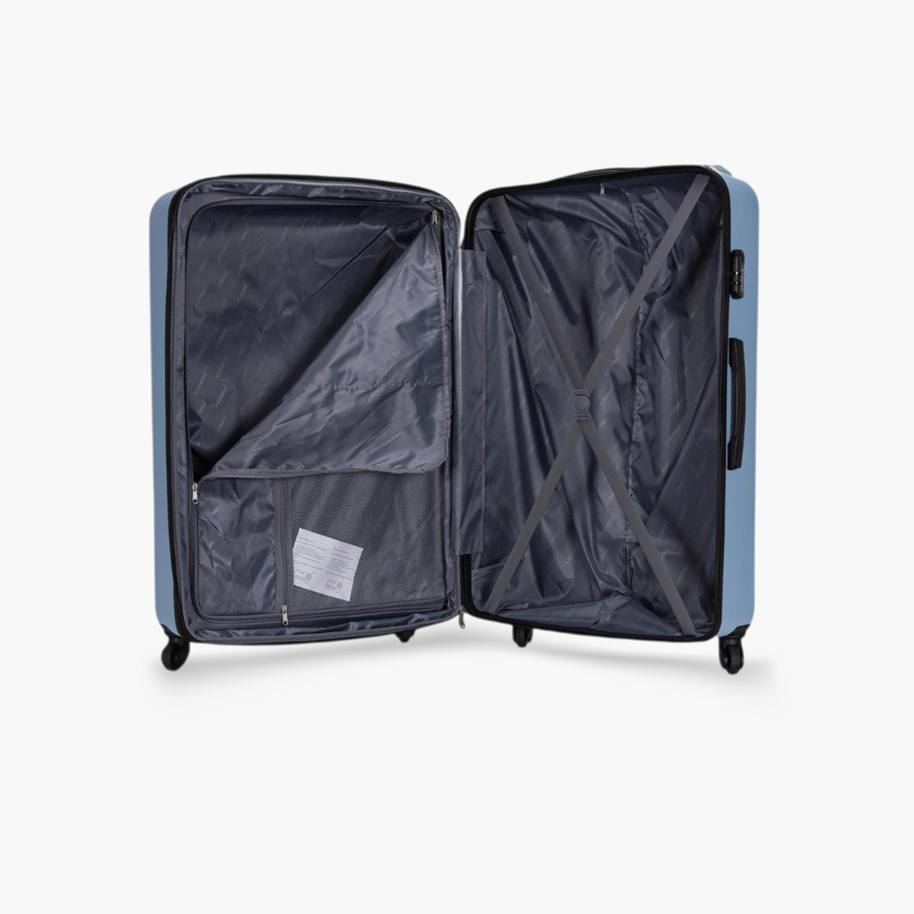 ستار جولد - طقم  4 شنط بعجلات دوارة من مادة ABS جوانب صلبة وأربع عجلات مع قفل رقمي-travel-luggagesandbags-luggage-image-3