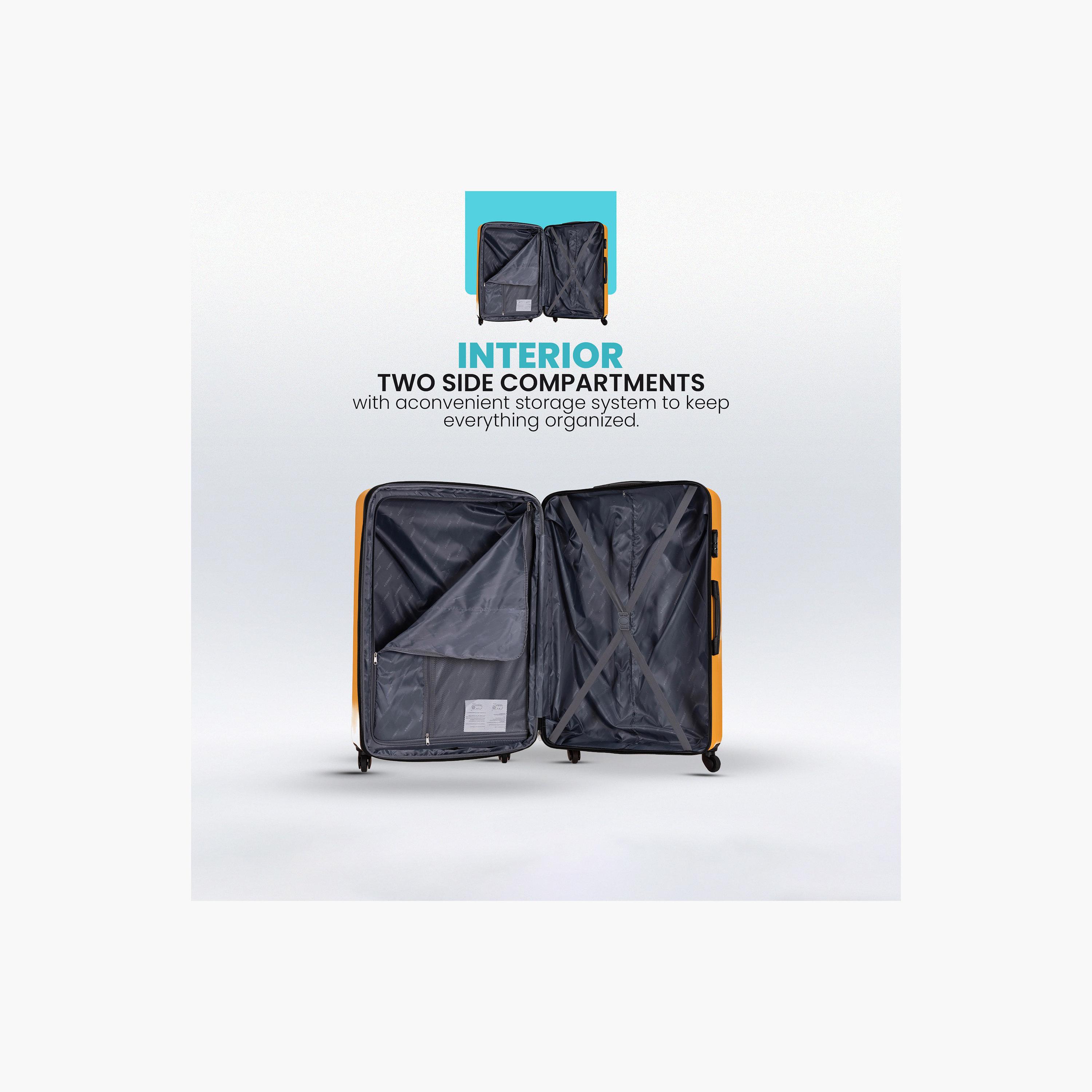 ستار جولد - طقم  4 شنط بعجلات دوارة من مادة ABS جوانب صلبة وأربع عجلات مع قفل رقمي-travel-luggagesandbags-luggage-image-2